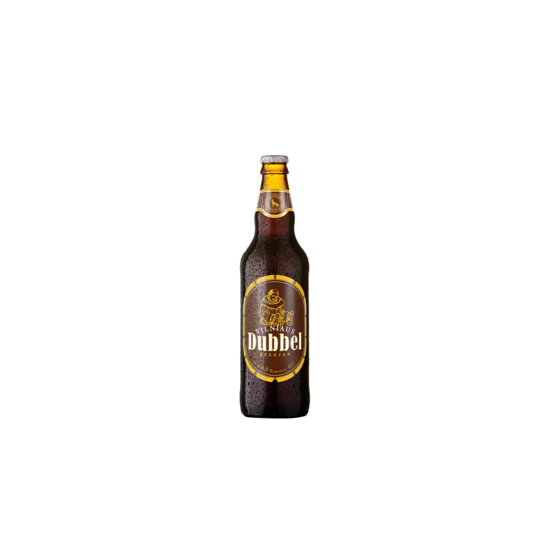 Belgian Dubbel stiliaus alus 0,5, 6,5%