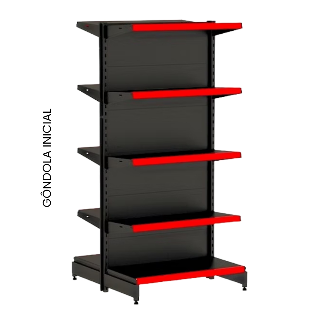 Gôndola Central Flex 60kg Amapá – Organização e Performance para o Seu Negócio