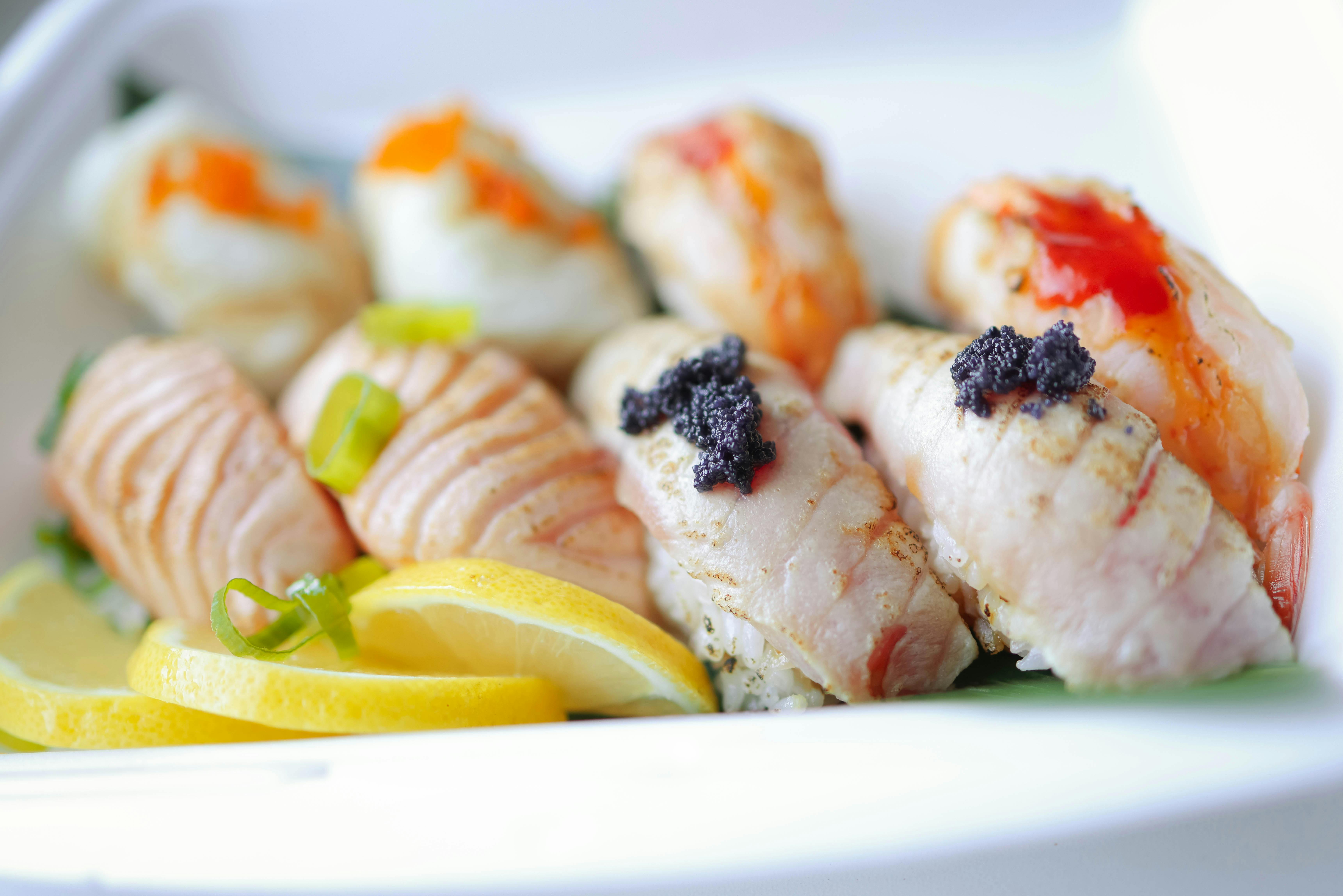 Gemischte Sushi-Platte