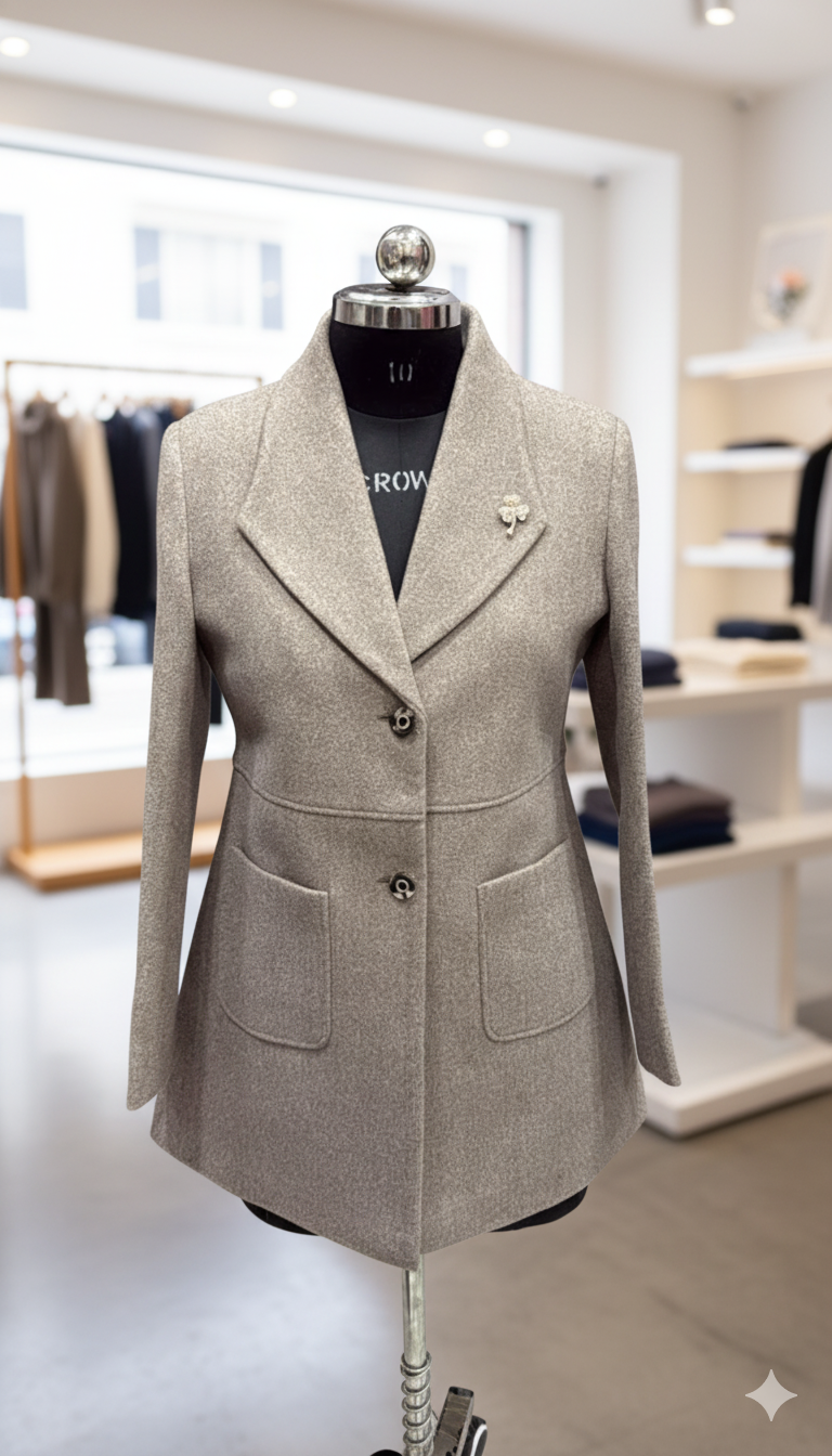 Women's Tailored Wool Blazer