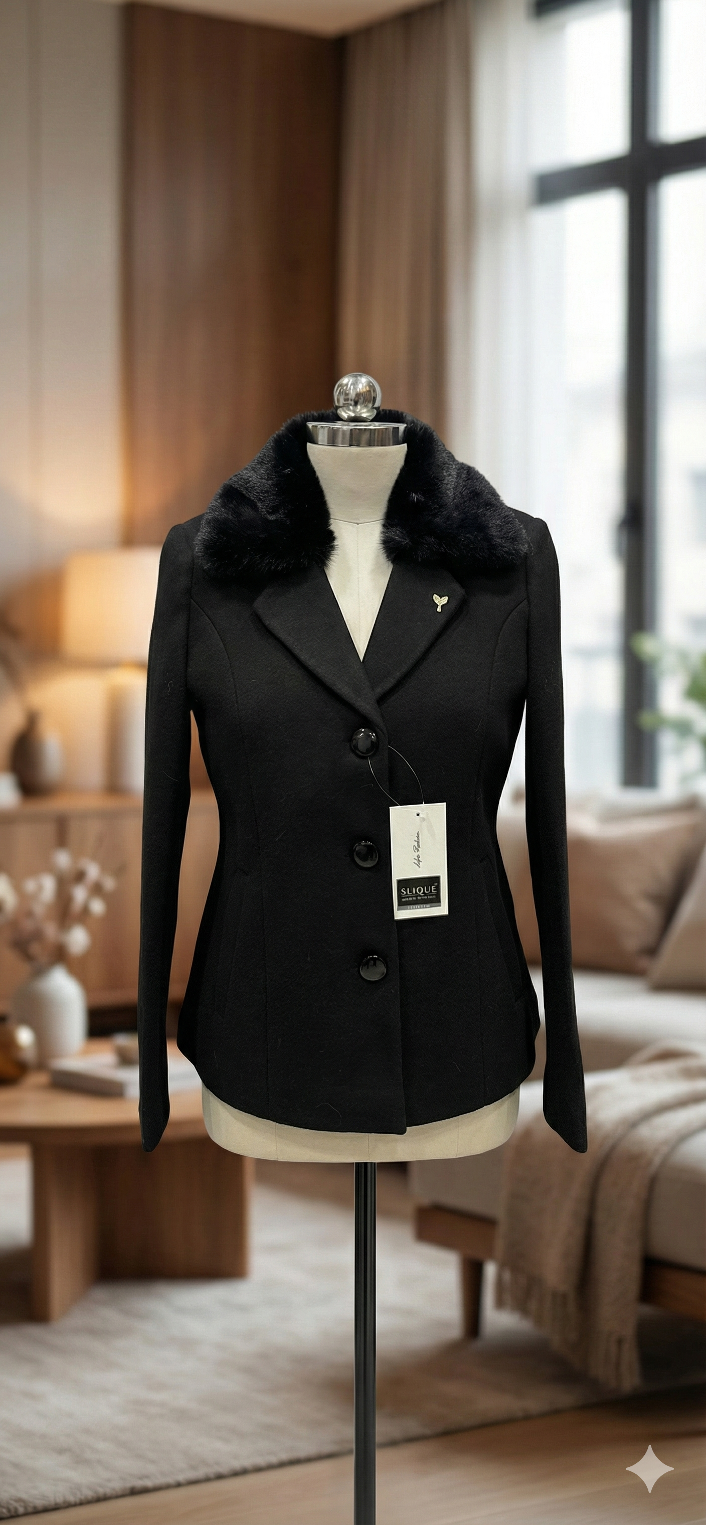 Elegant Black Women's Blazer