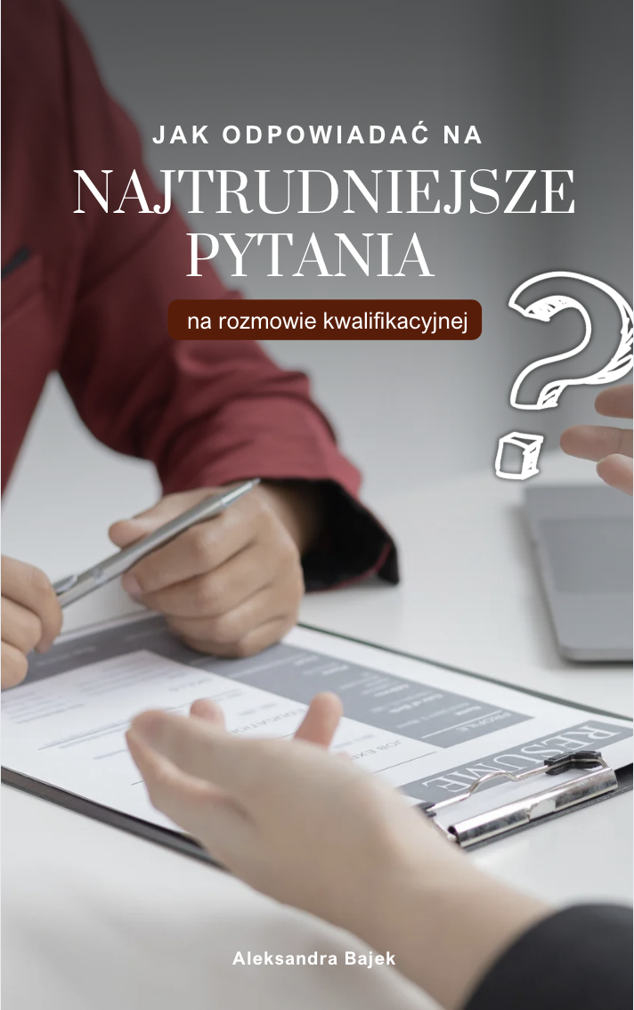 E-book: 10 najtrudniejszych pytań na rozmowie kwalifikacyjnej