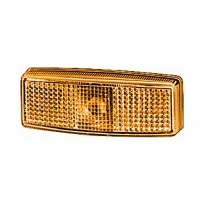 LUCE SIDE-MARKER A SBALZO ARANCIO