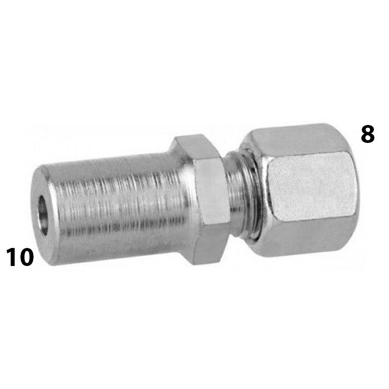Raccord Ridotto in Acciaio Inox 8x10 mm STRINGITUBO