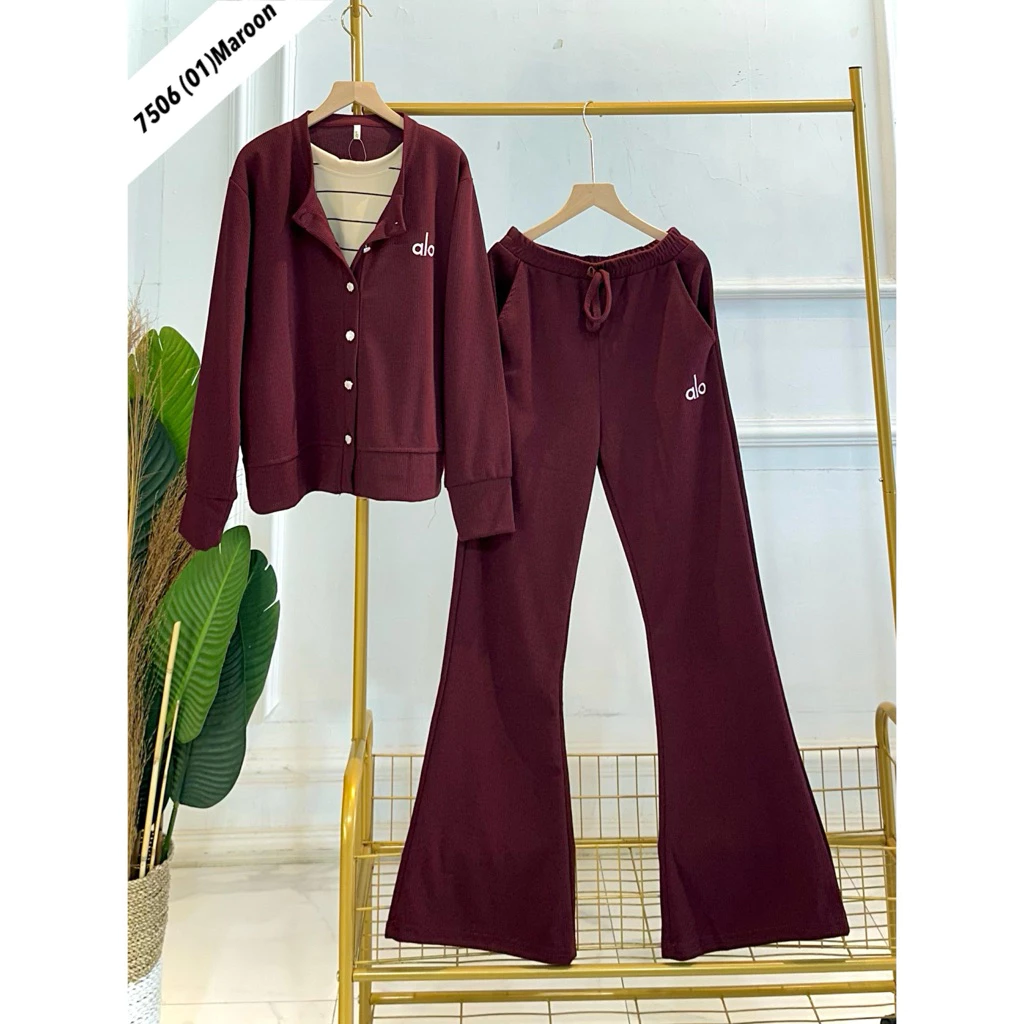 SETELAN CELANA KAOS 7506 BY HAMIDAH COLEKTION