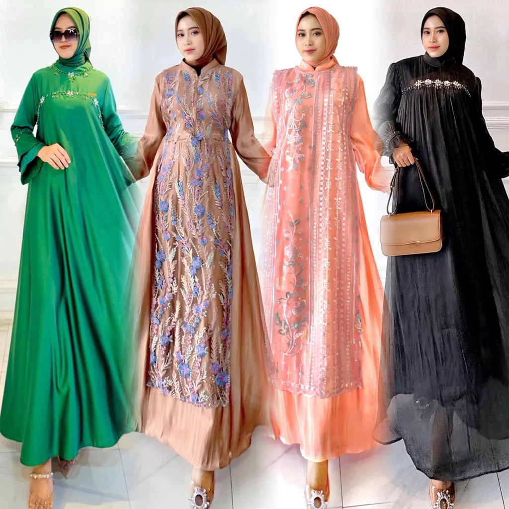 GAMIS BRUKAT BY HAMIDAH COLEKTION