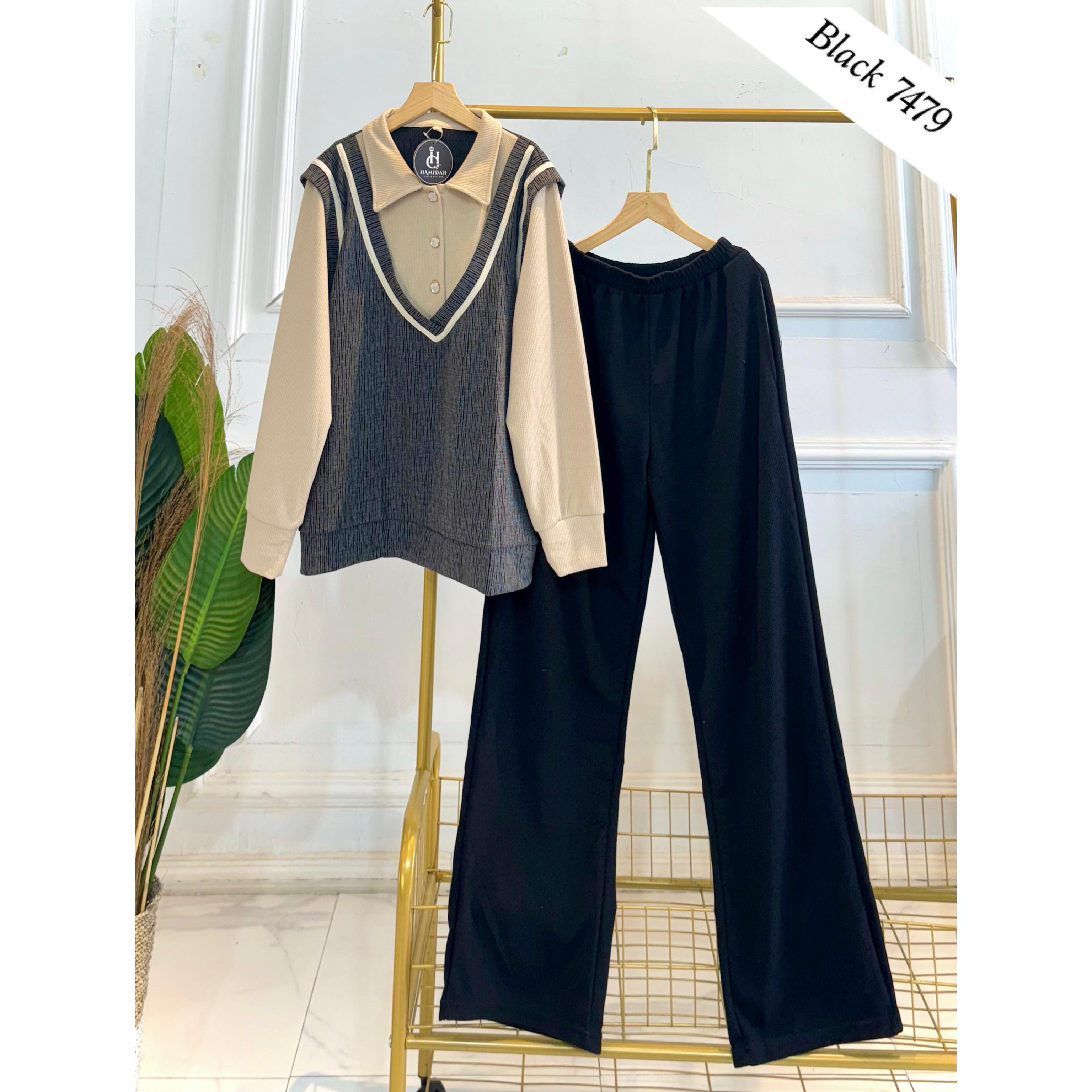 SETELAN CELANA KAOS ALL AIZE & JUMBO BY HAMIDAH COLEKTION