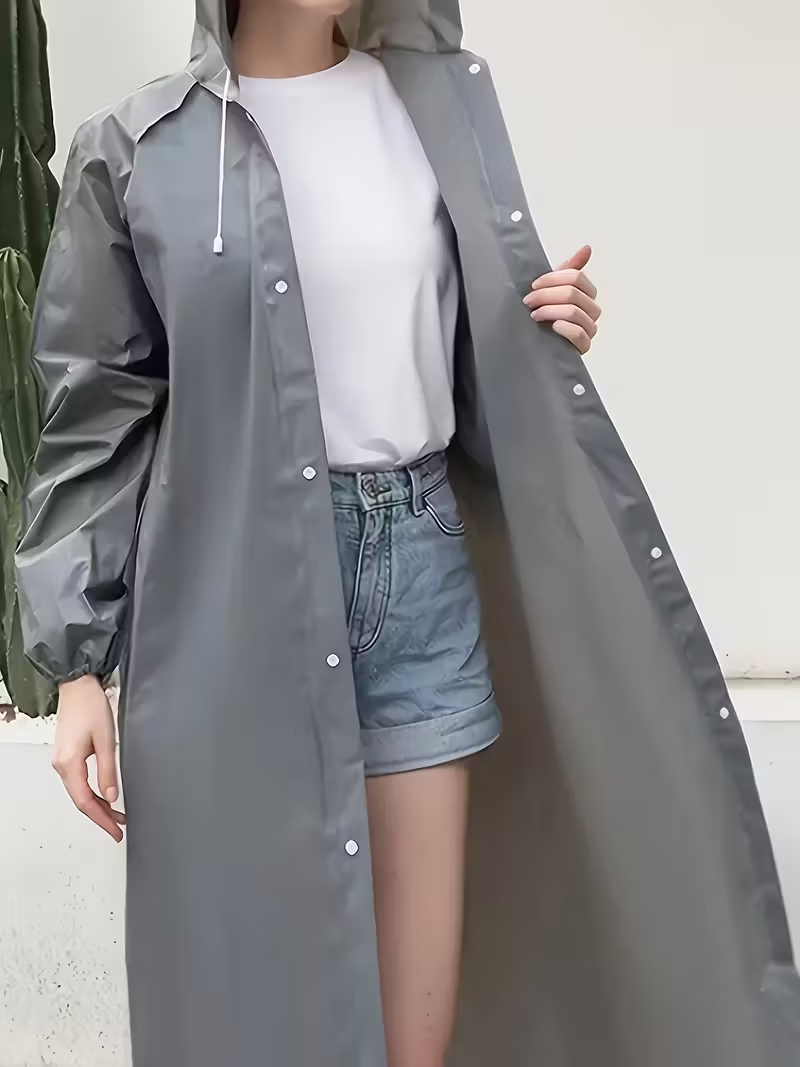 Long Waterproof Raincoat