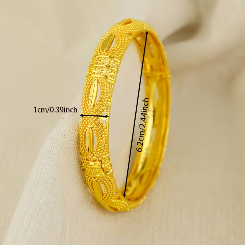 Gold Plated Bangle Bracelet