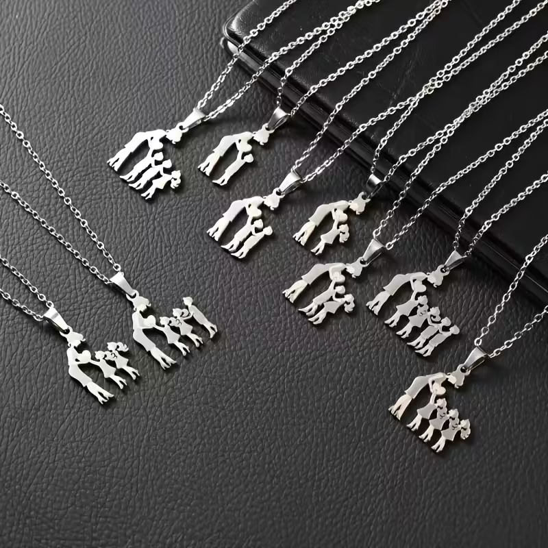 Custom Family Pendant Necklaces