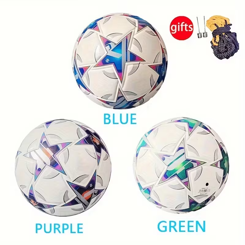Star Pattern Soccer Ball