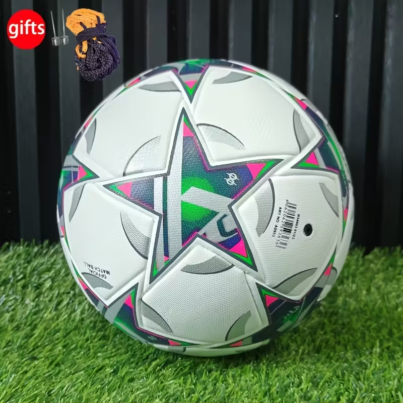Star Pattern Soccer Ball