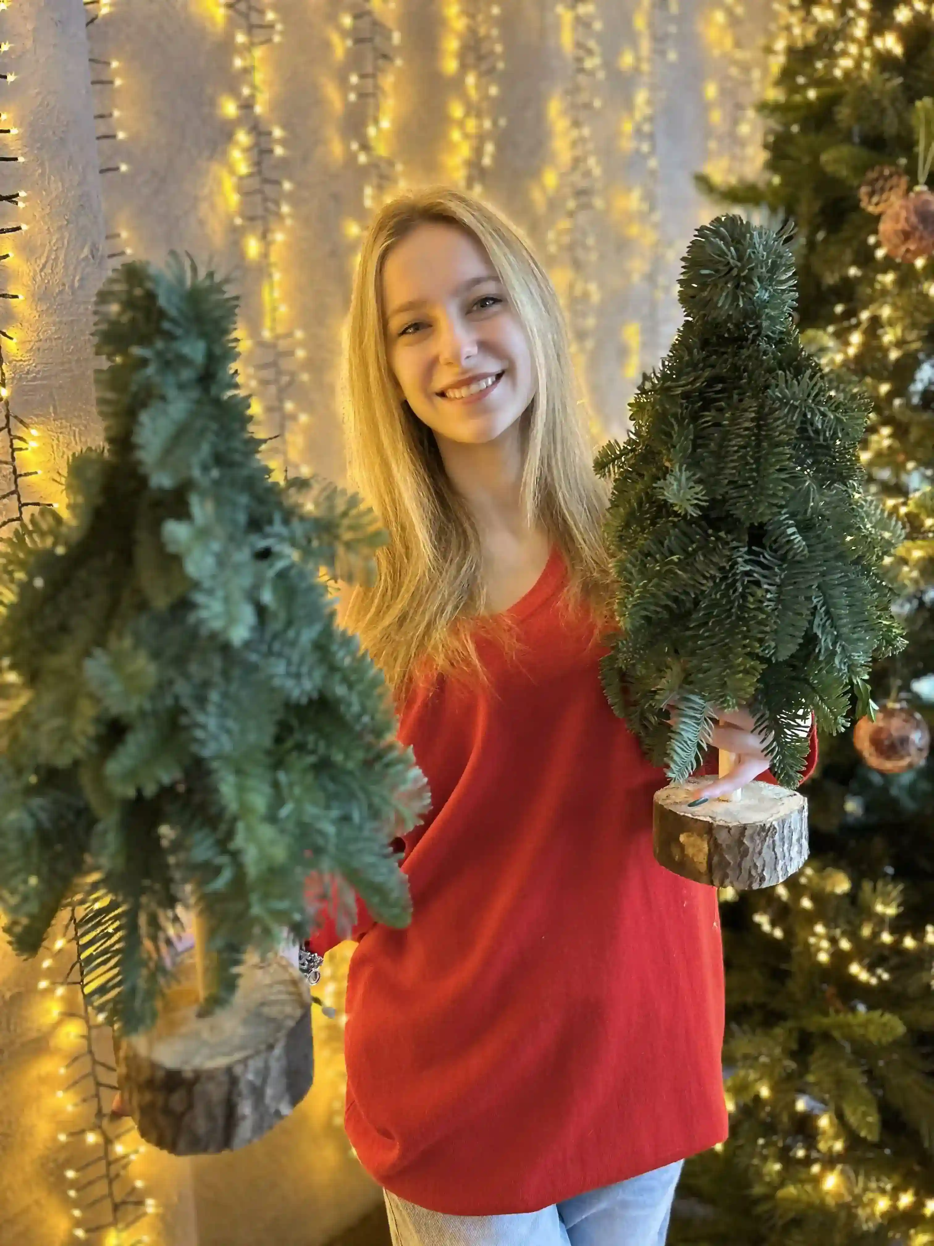 Kėnio šakų eglutė 60cm