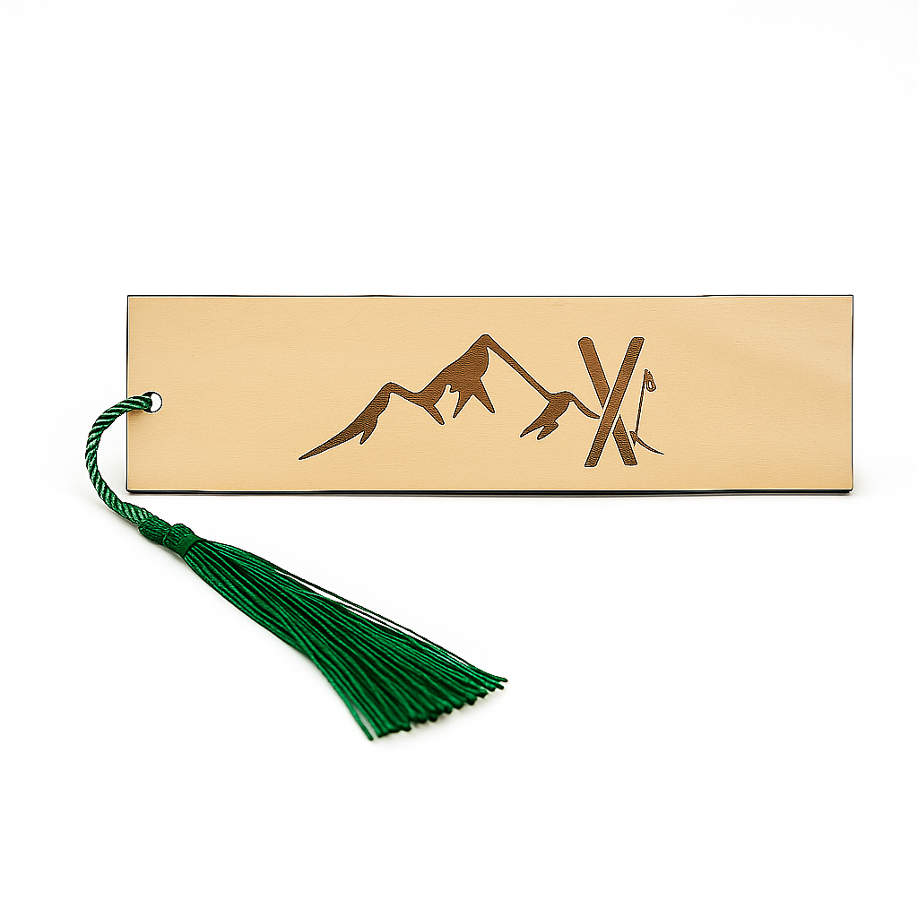 Marque-page en bois personnalisé