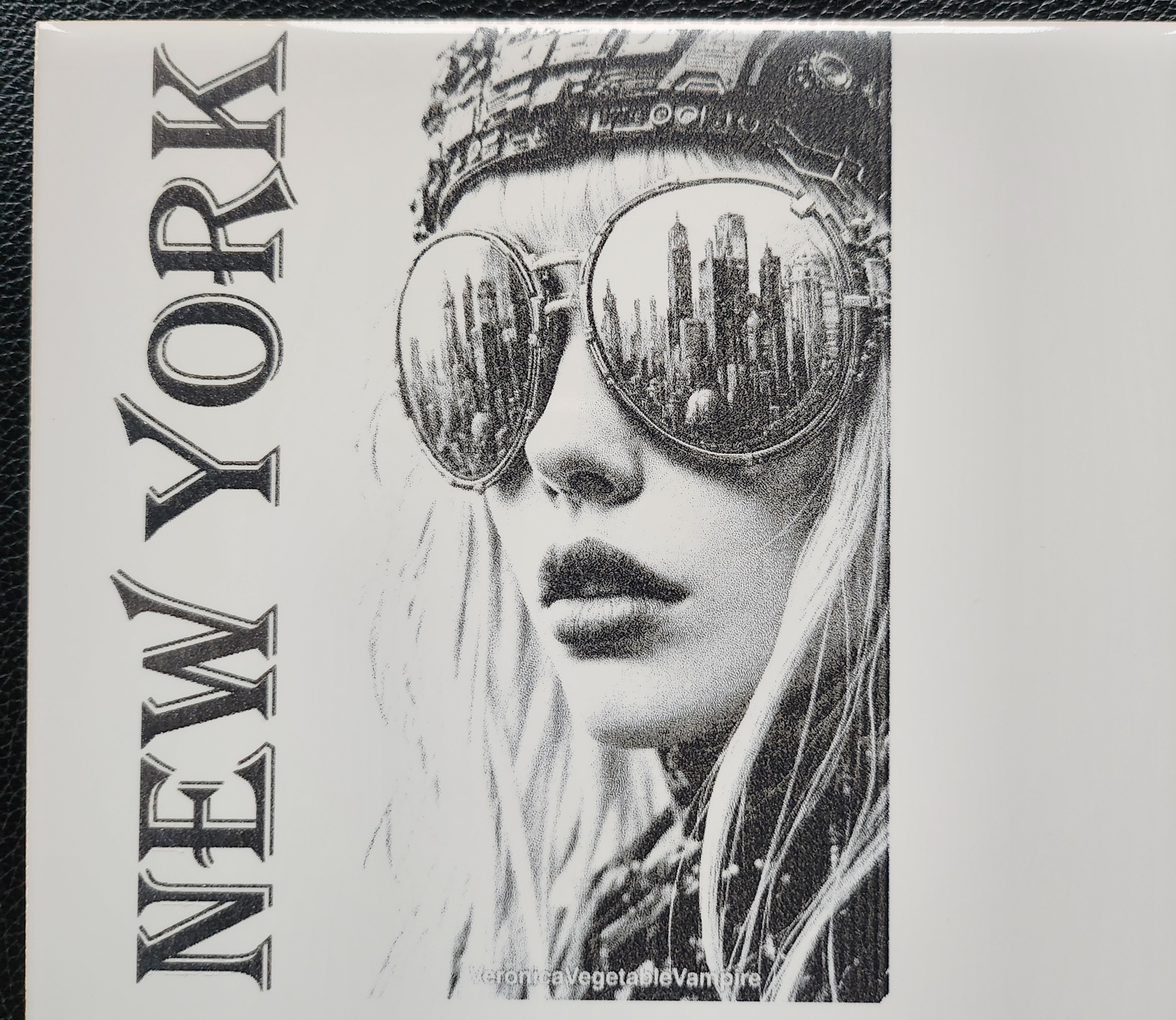 Dessous de plat – Carrelage blanc de titane 15 × 15 cm