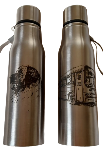 Gourde inox simple paroi