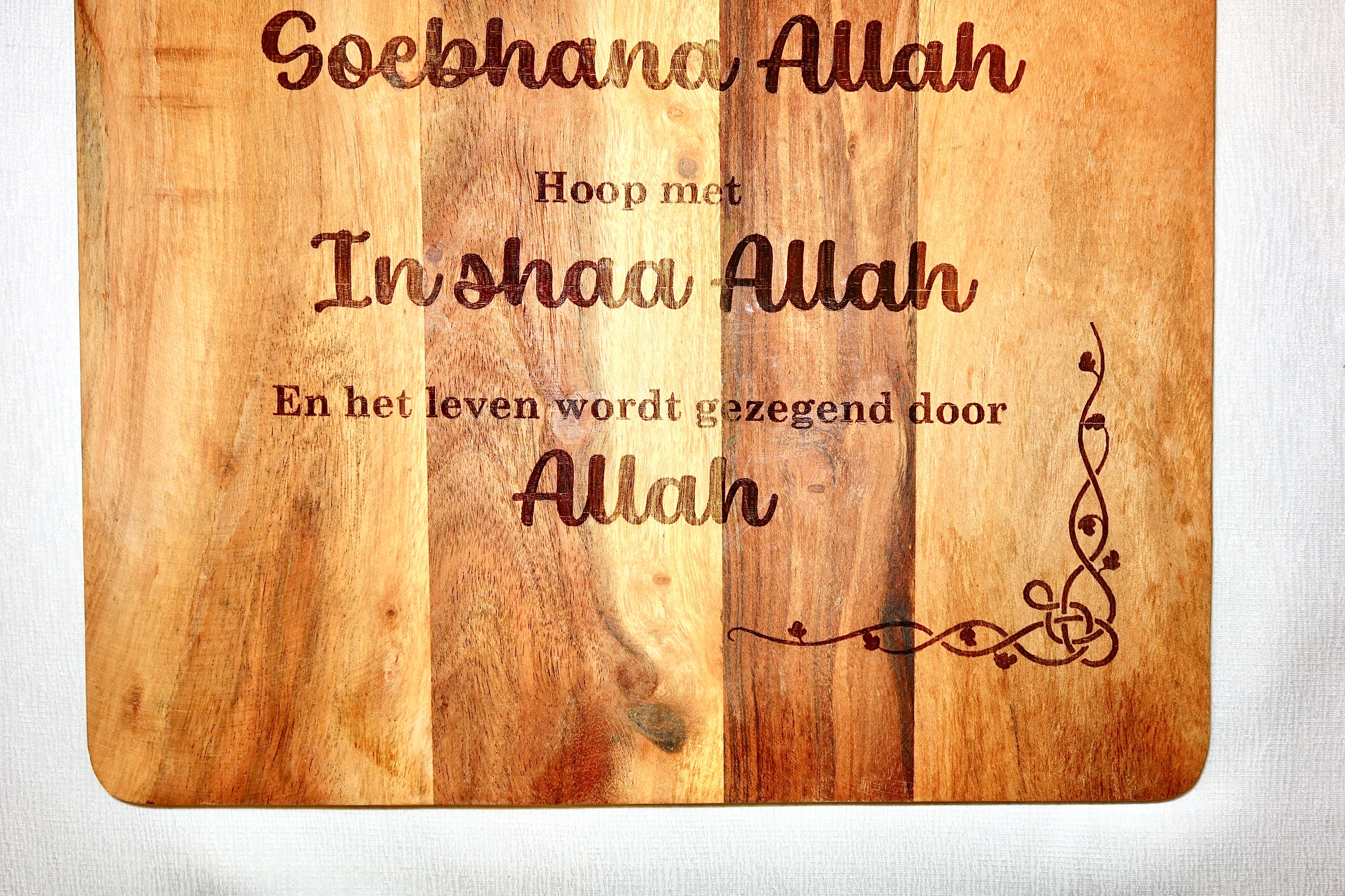 Decoratieplank 'Natuurlijk Statement'