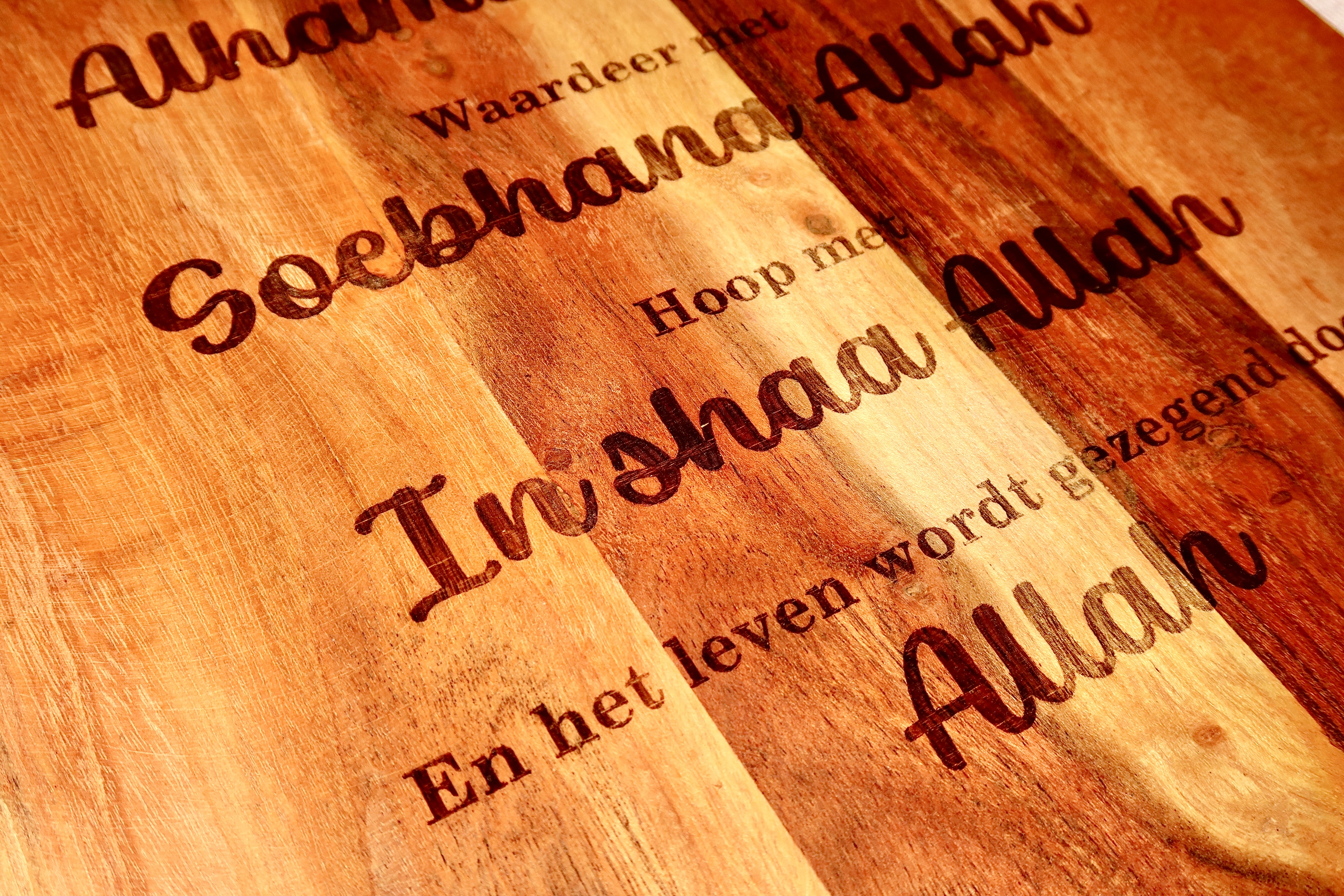 Decoratieplank 'Natuurlijk Statement'