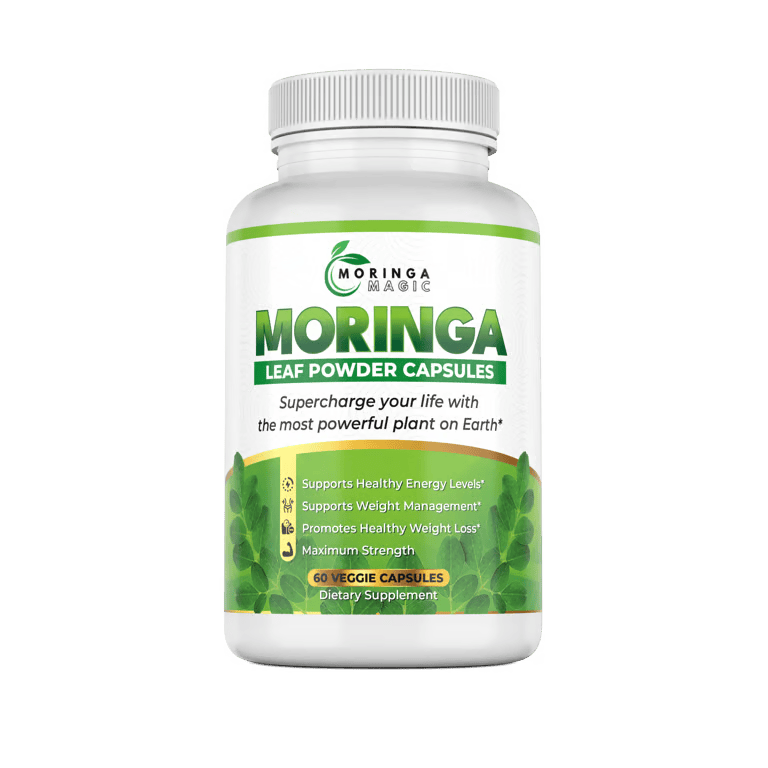 Moringa Leaf Powder Capsules