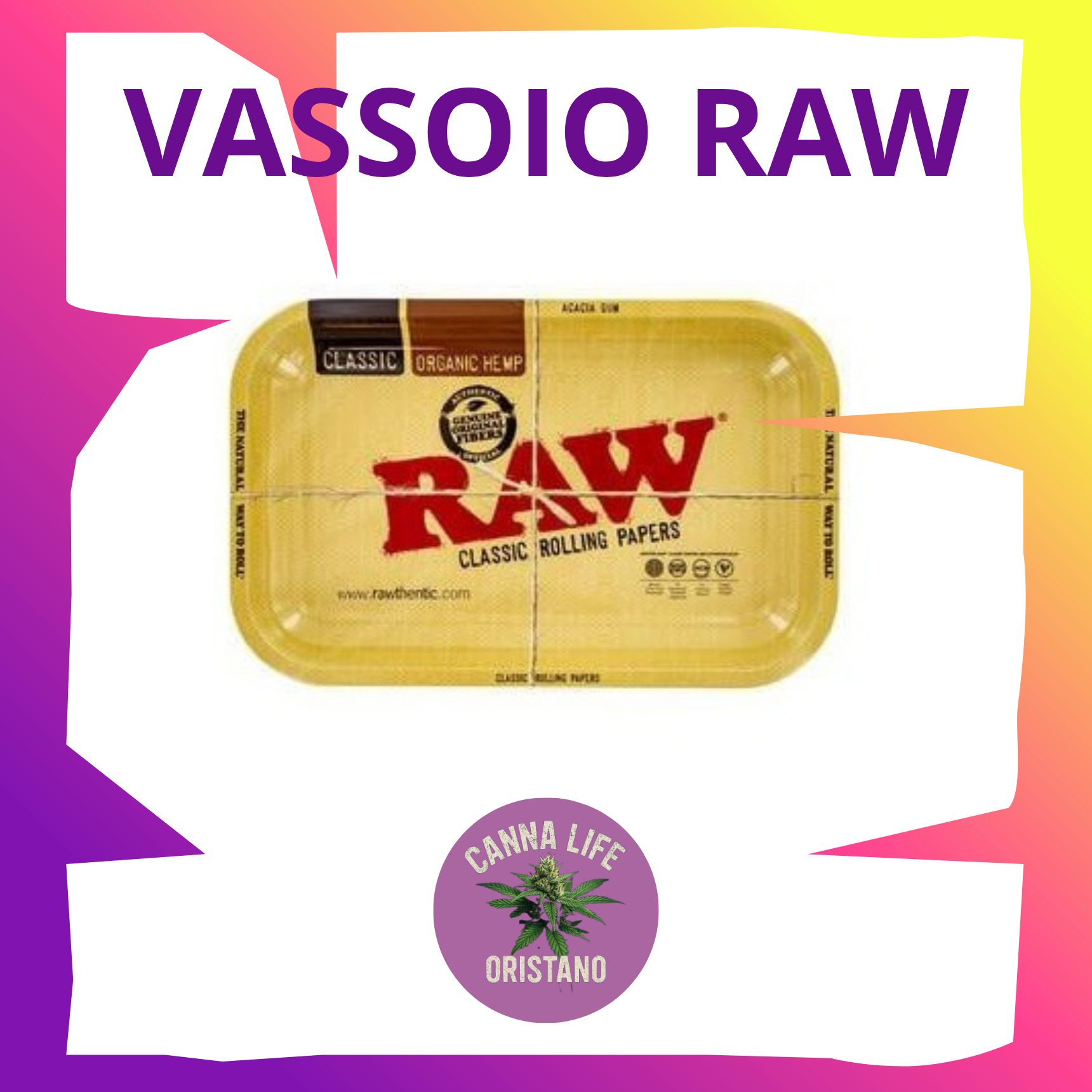 Vassoio Raw