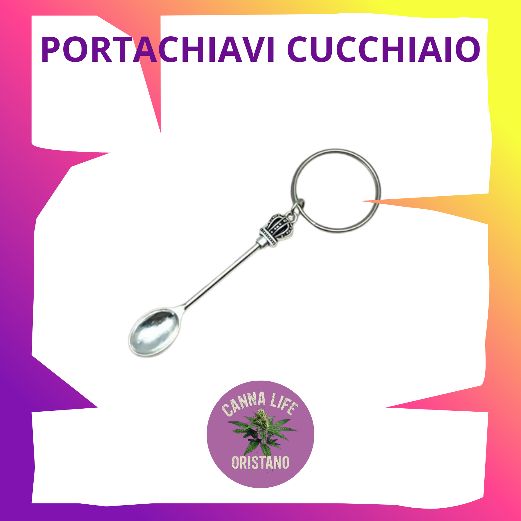 Portachiavi con cucchiaio
