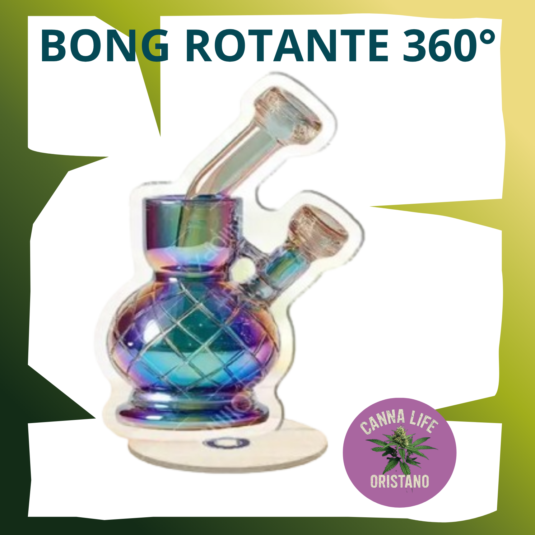 Bong rotante 360°