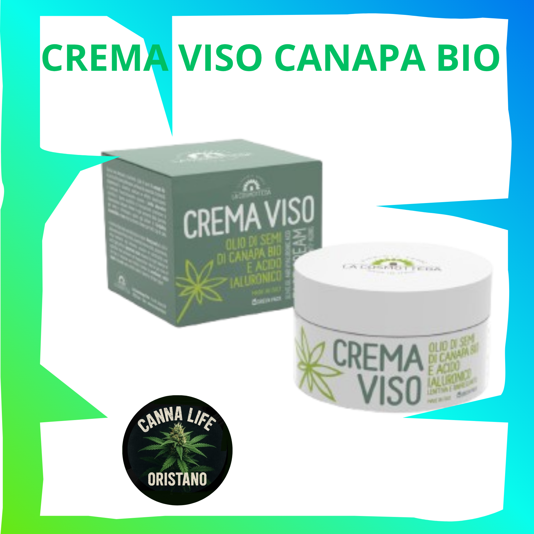 Crema Viso Canapa Bio