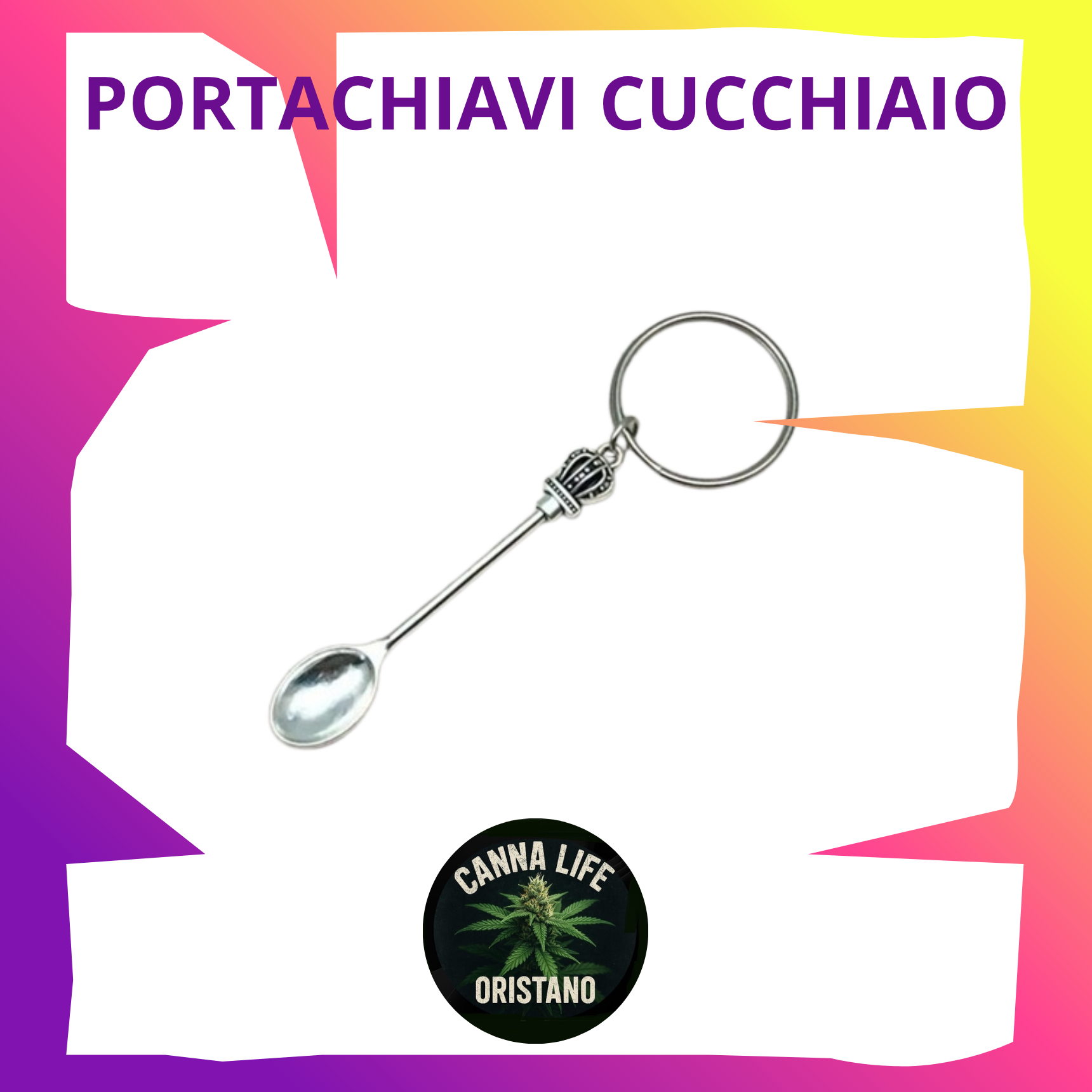 Portachiavi con cucchiaio