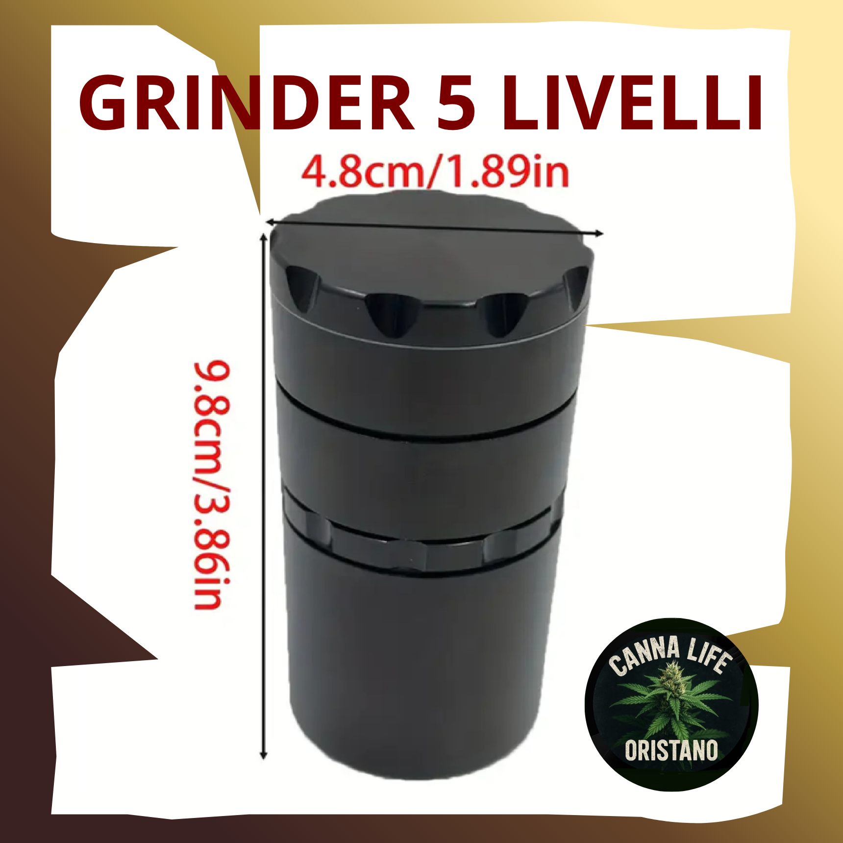 Grinder 5 livelli