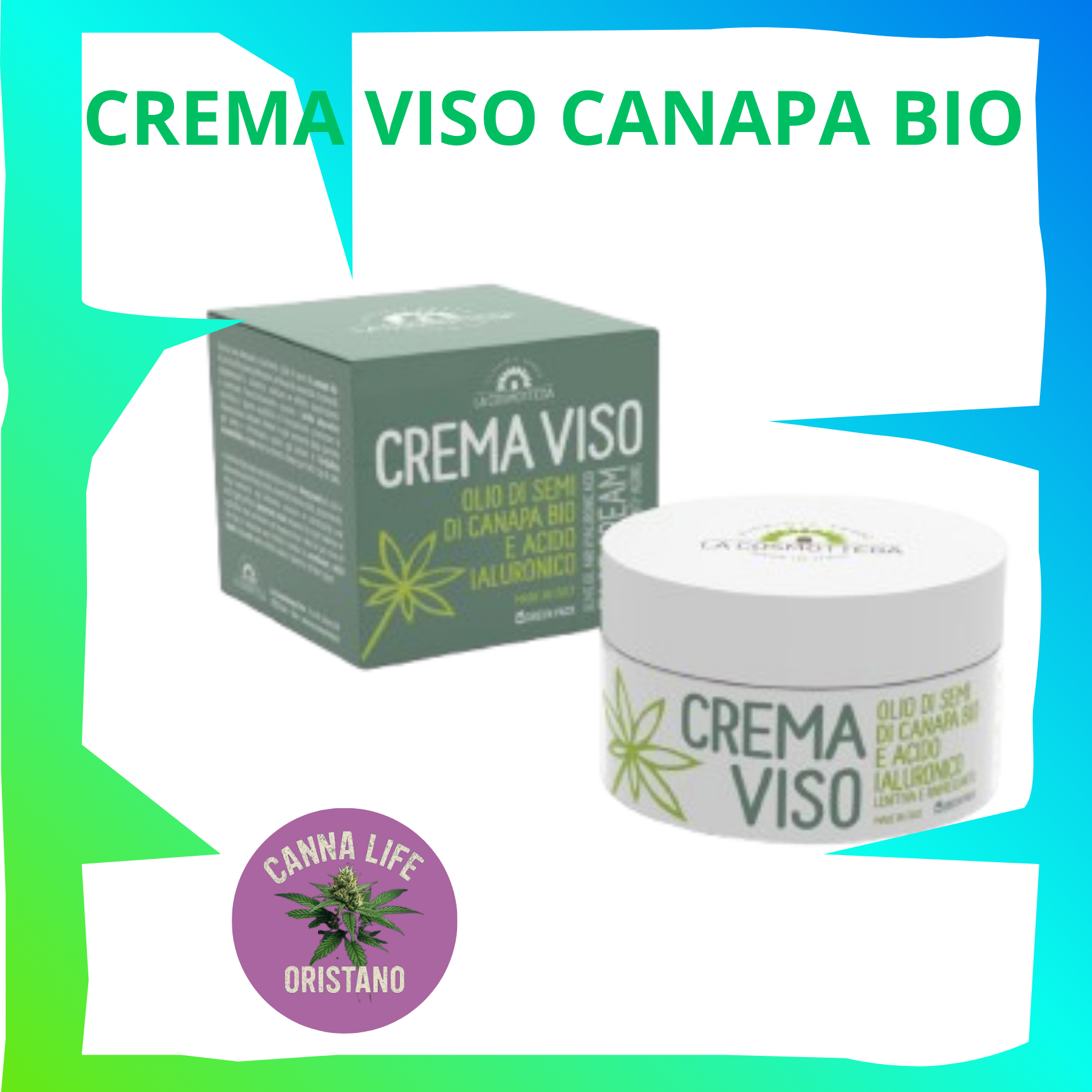 Crema Viso Canapa Bio