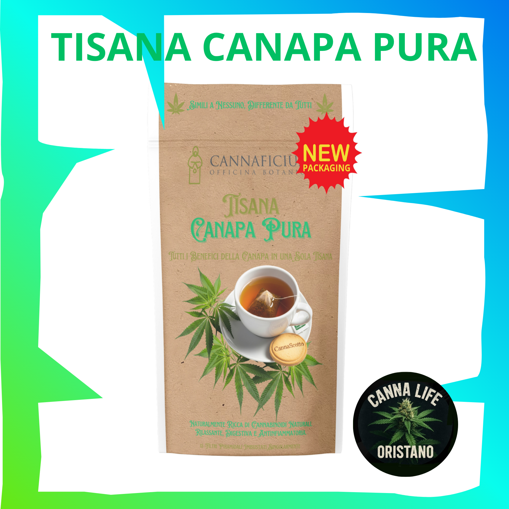 Tisana Canapa pura