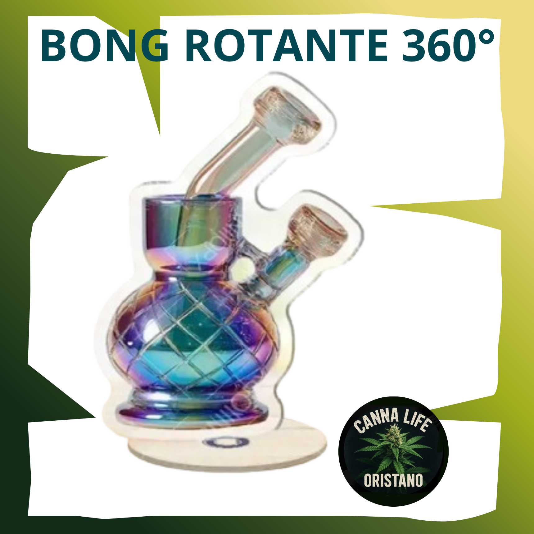 Bong rotante 360°
