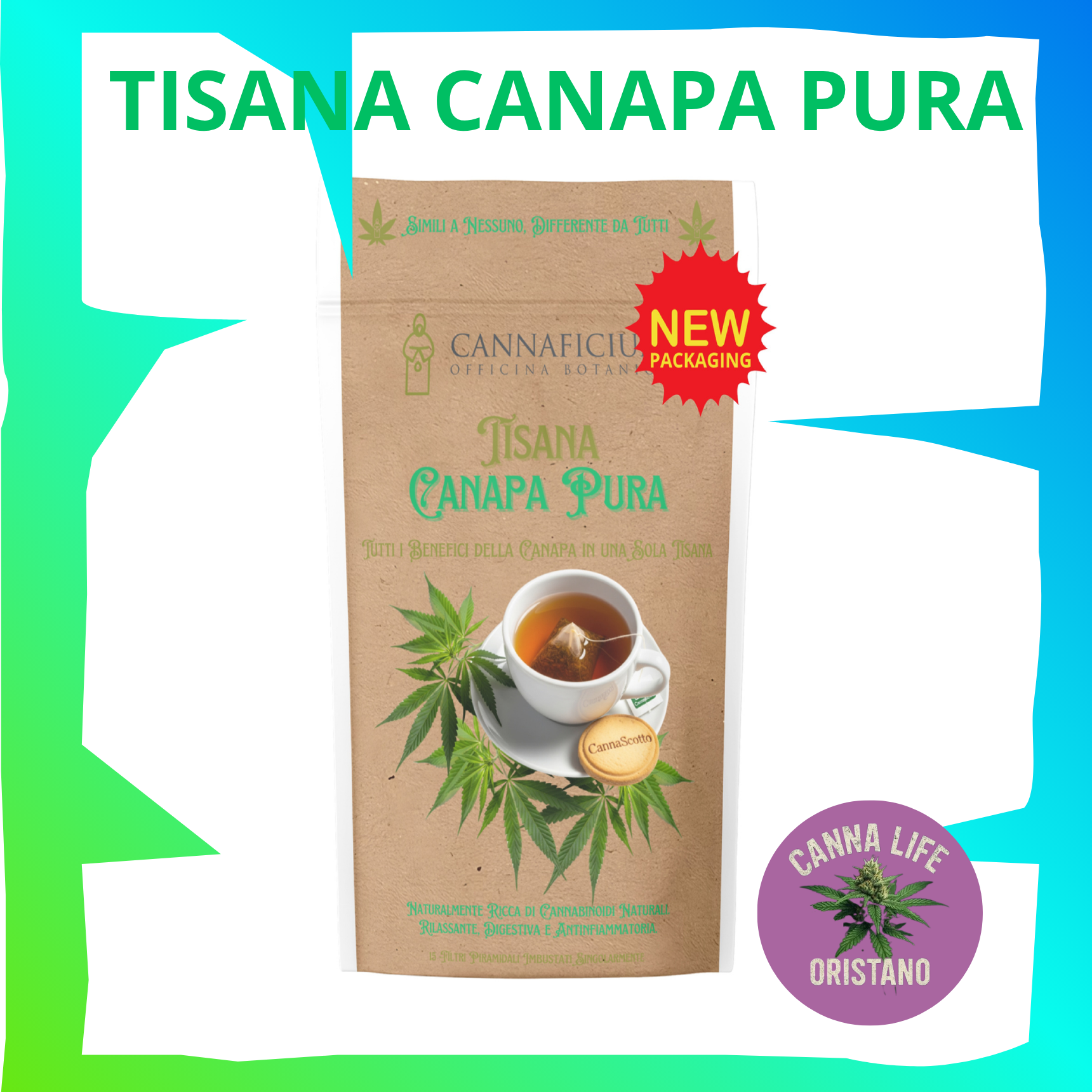 Tisana Canapa pura