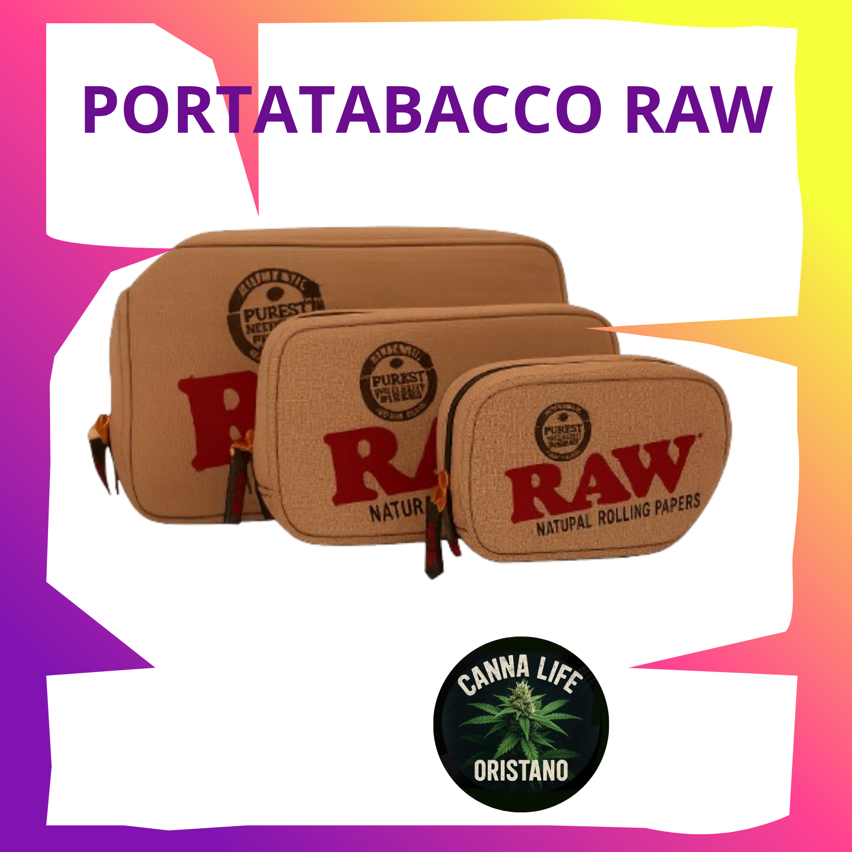 Portatabacco Raw