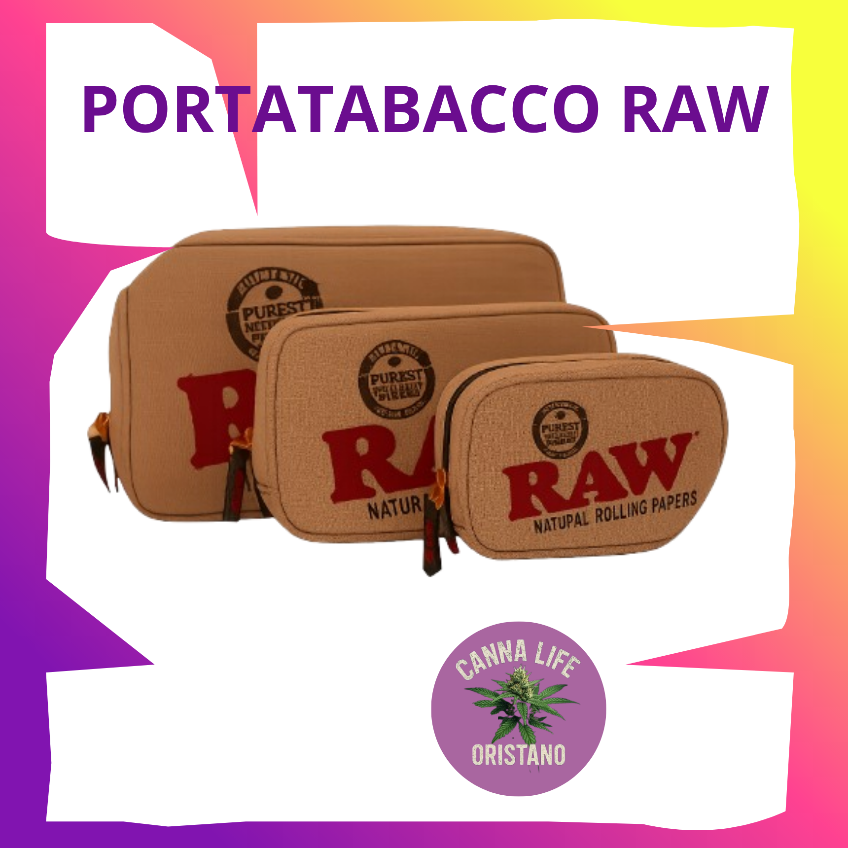 Portatabacco Raw