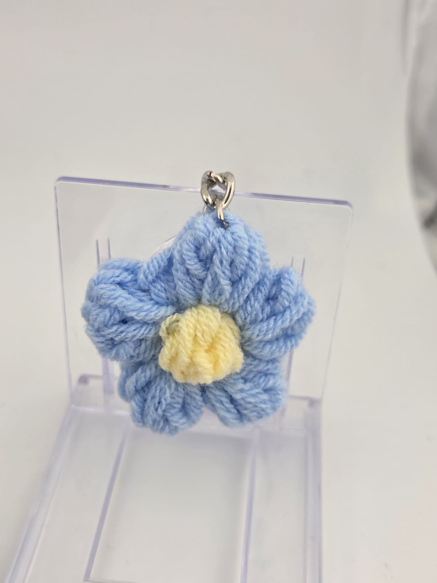 Handgefertigte Blumen-Schlüsselanhänger