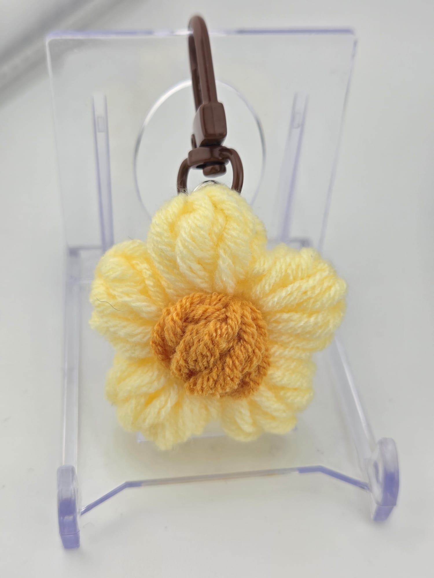 Handgefertigte Blumen-Schlüsselanhänger
