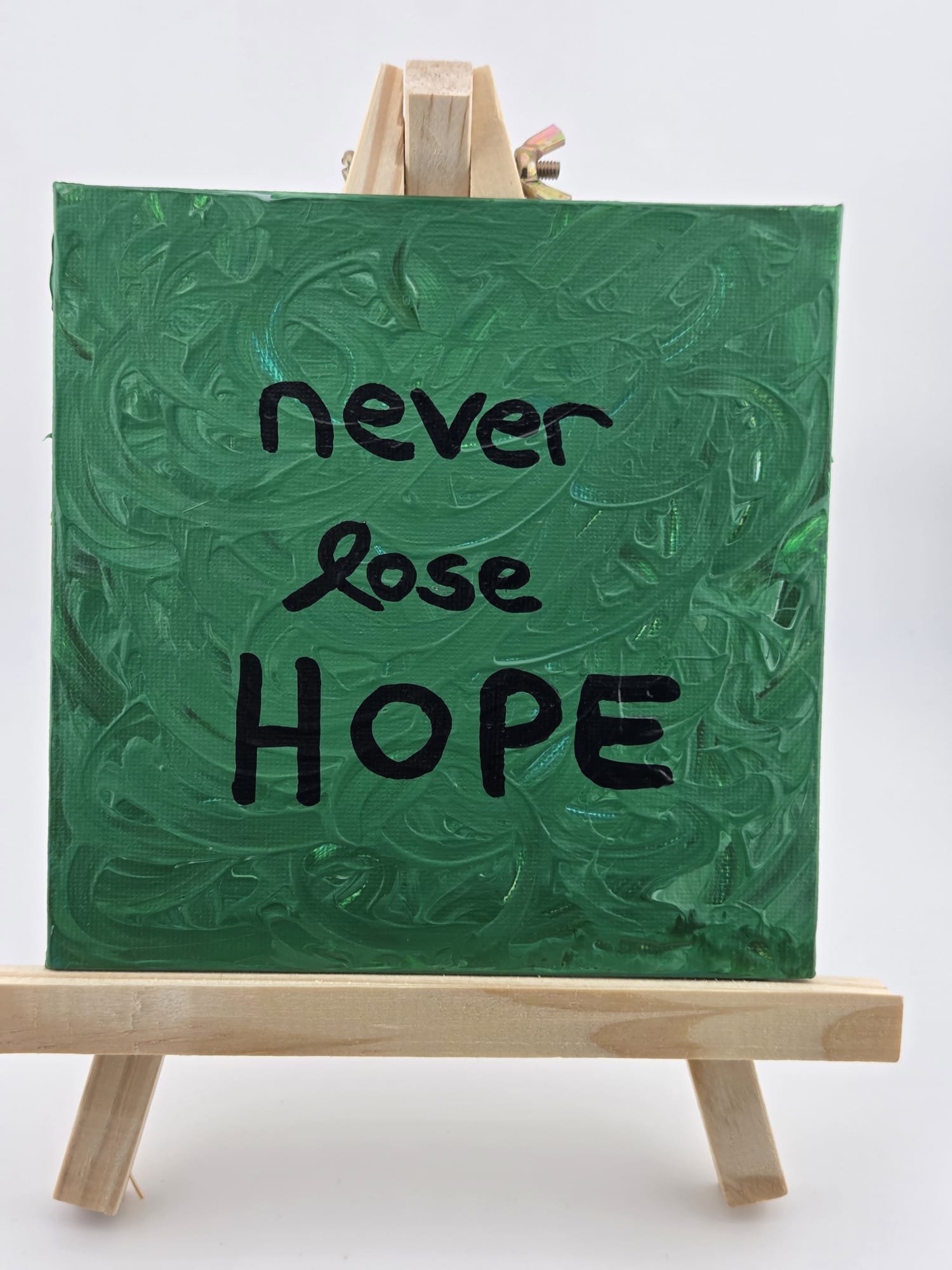 Handgemaltes Motivationsbild