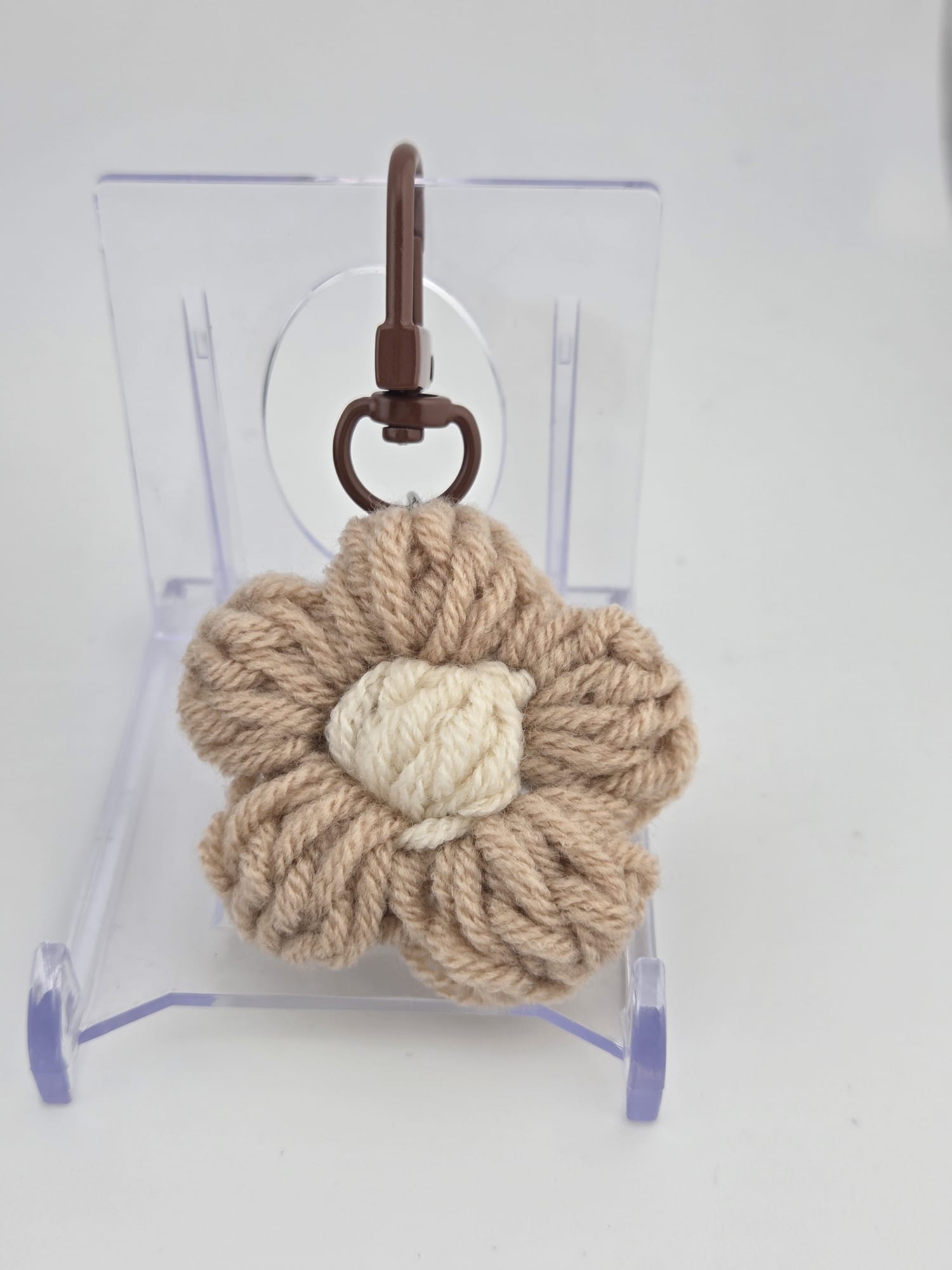 Handgefertigte Blumen-Schlüsselanhänger