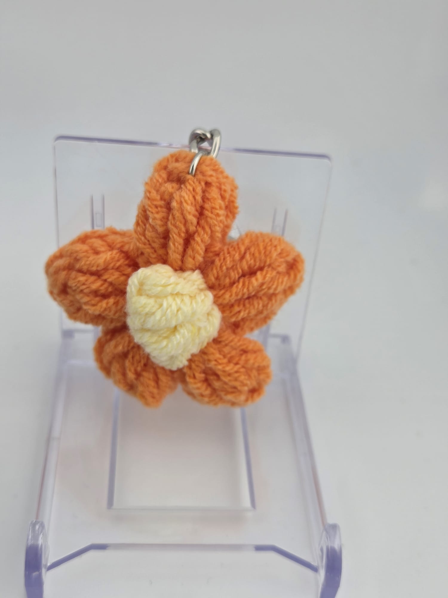 Handgefertigte Blumen-Schlüsselanhänger