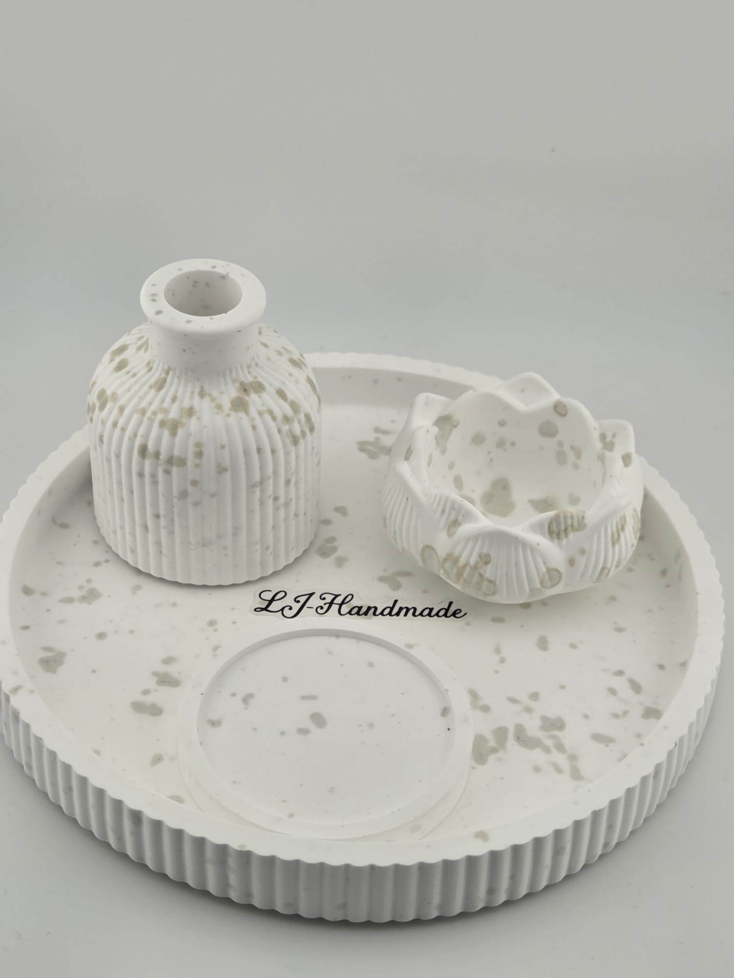 Handgemachtes Gips-Set