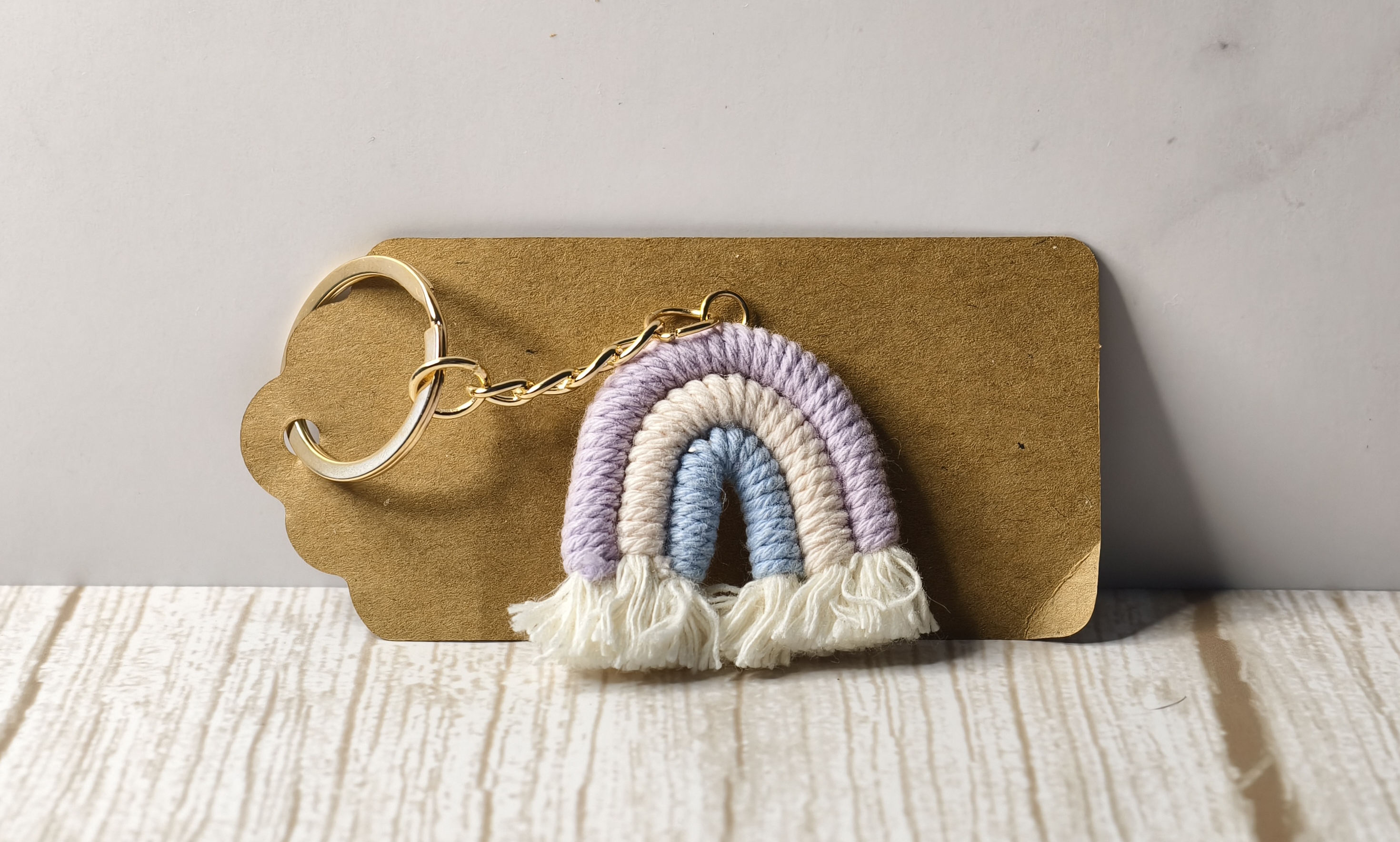 Regenbogen-Schlüsselanhänger