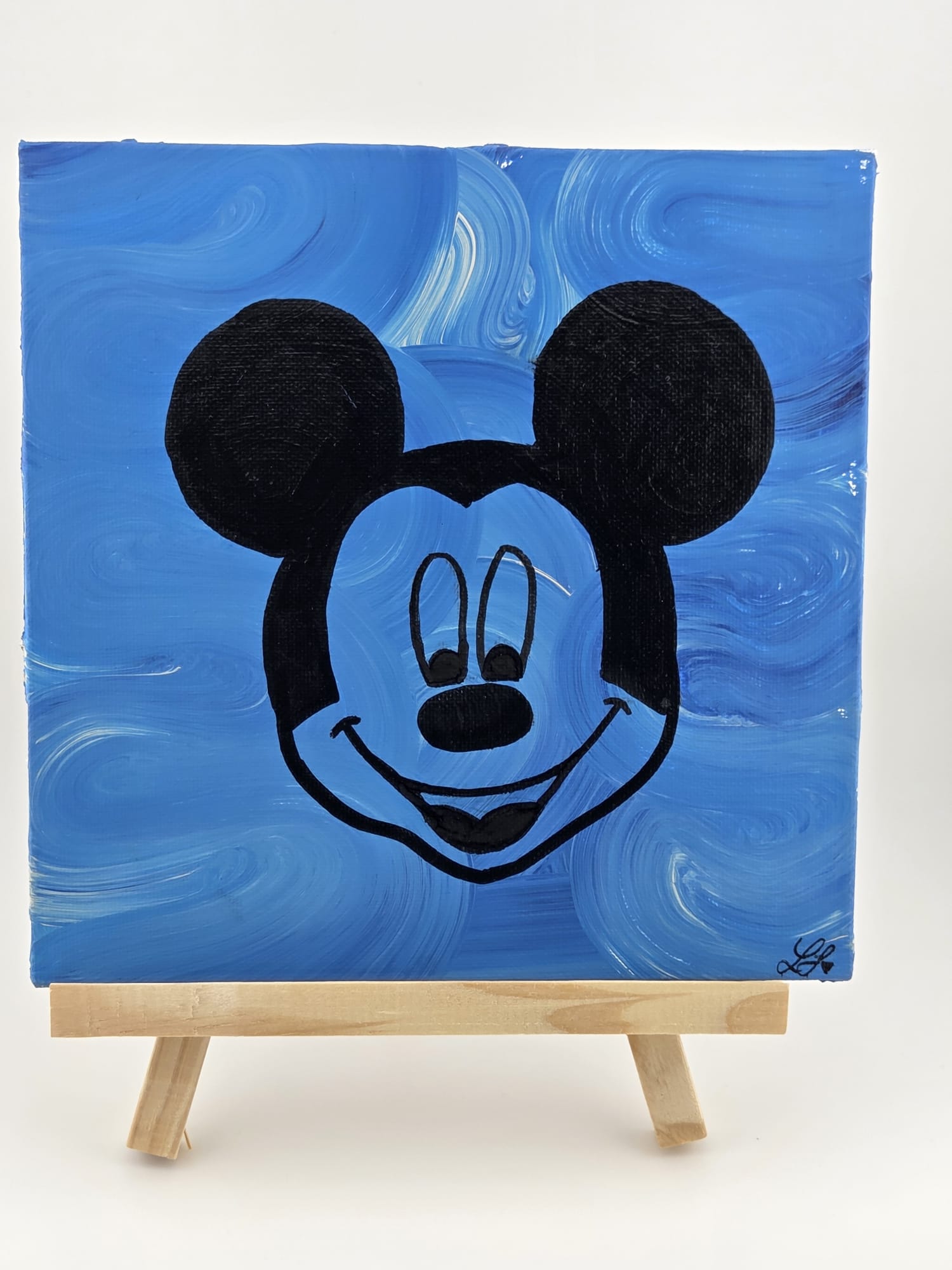 Micky Mouse auf Leinwand