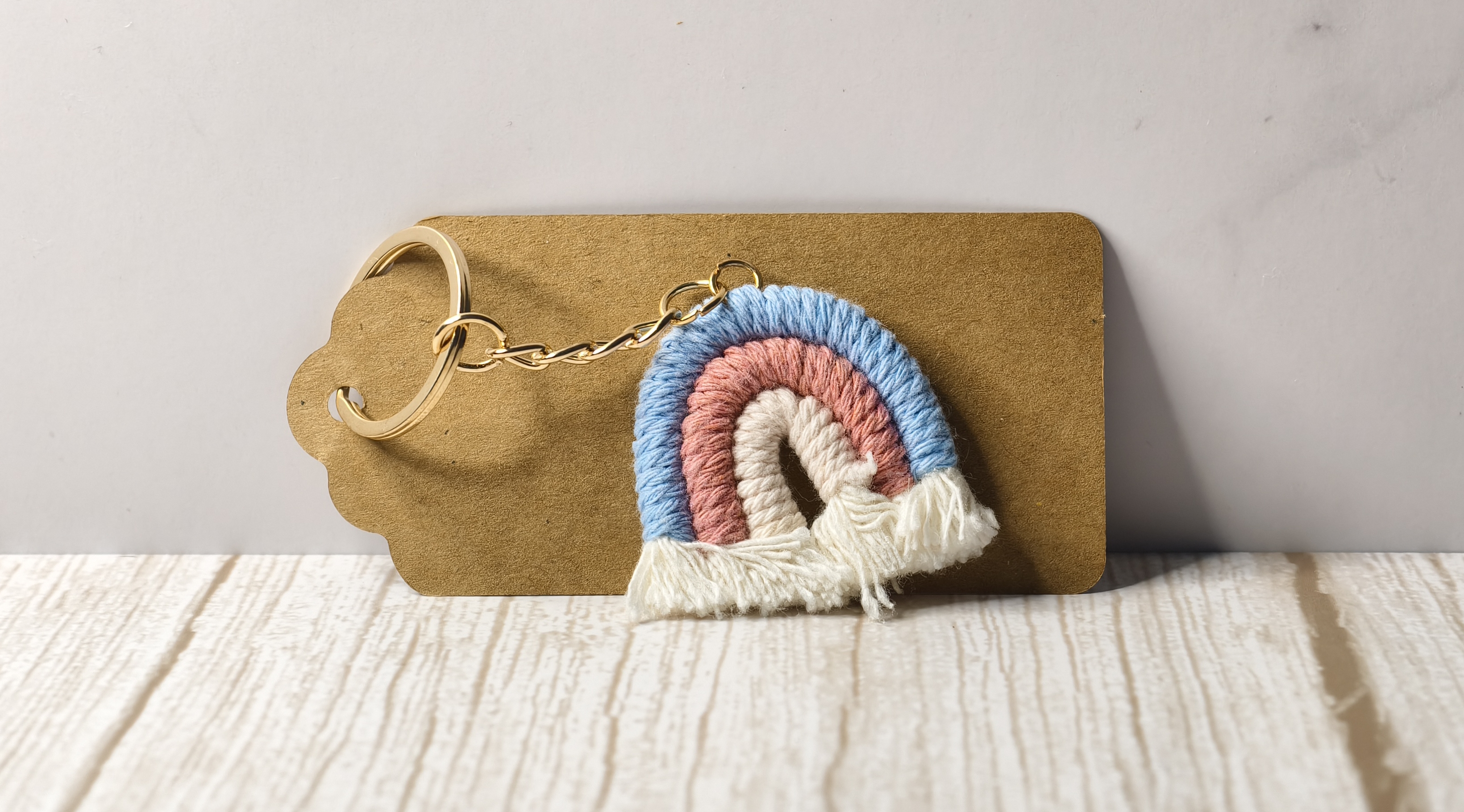 Regenbogen-Schlüsselanhänger