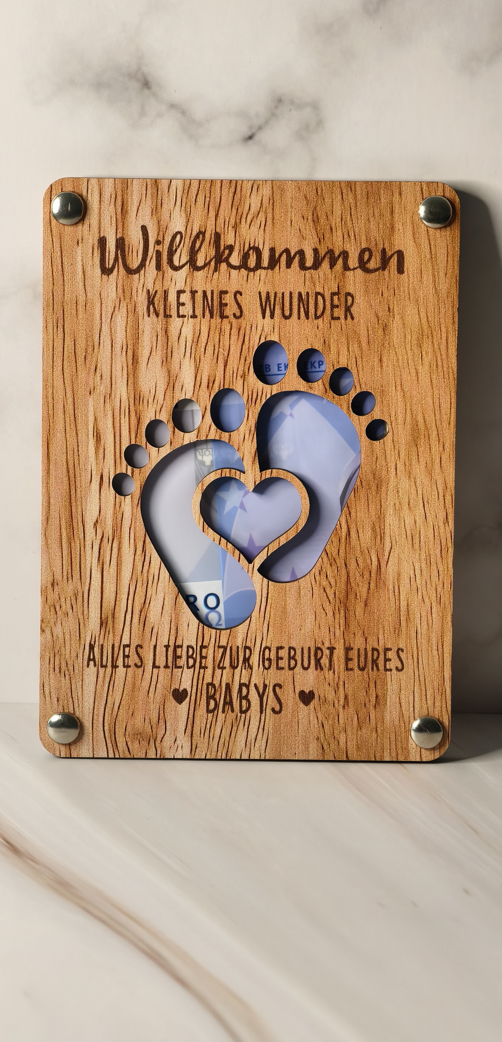 Geburtsgeschenk aus Holz
