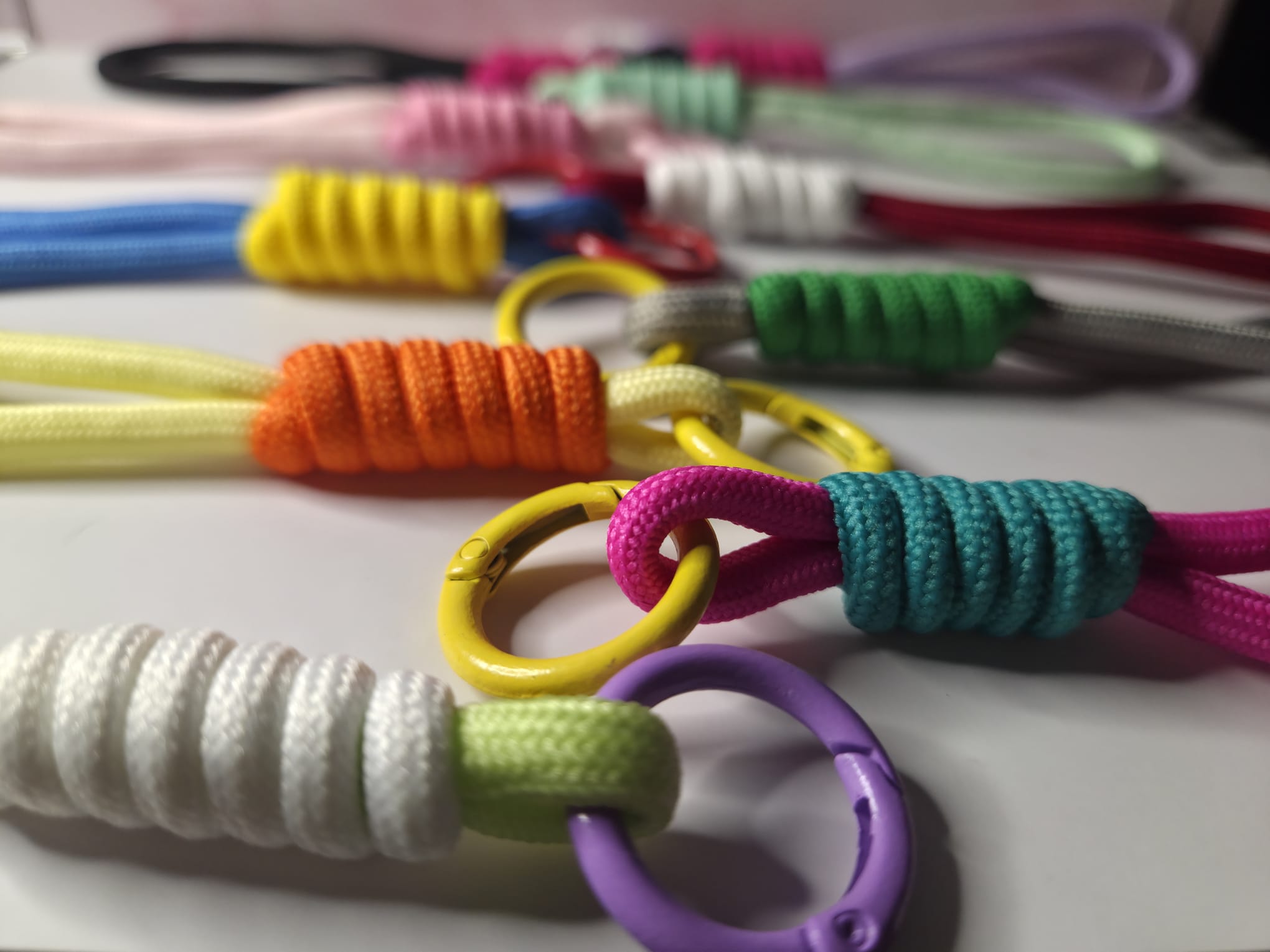 Schlüsselanhänger aus Paracord 