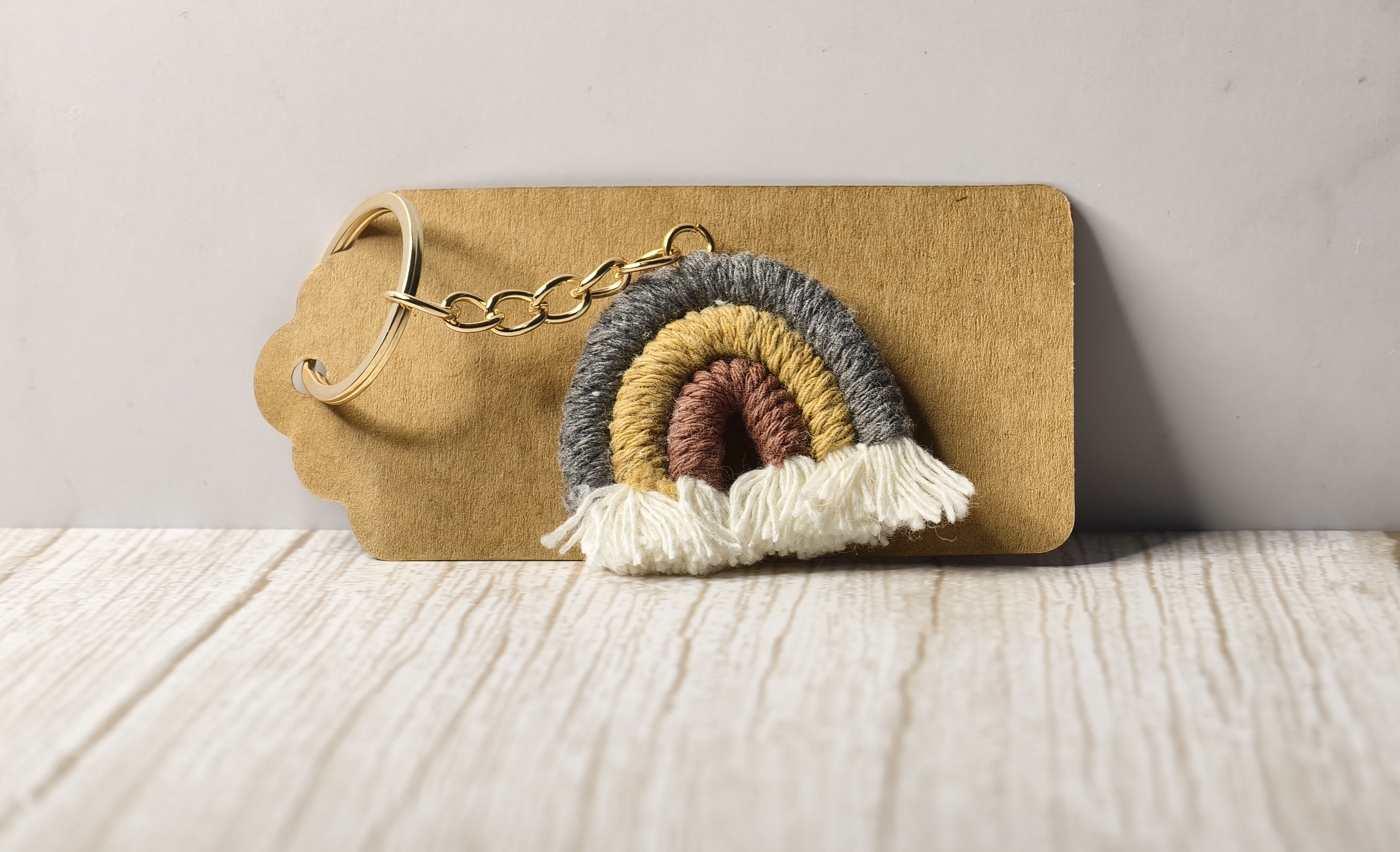 Regenbogen-Schlüsselanhänger