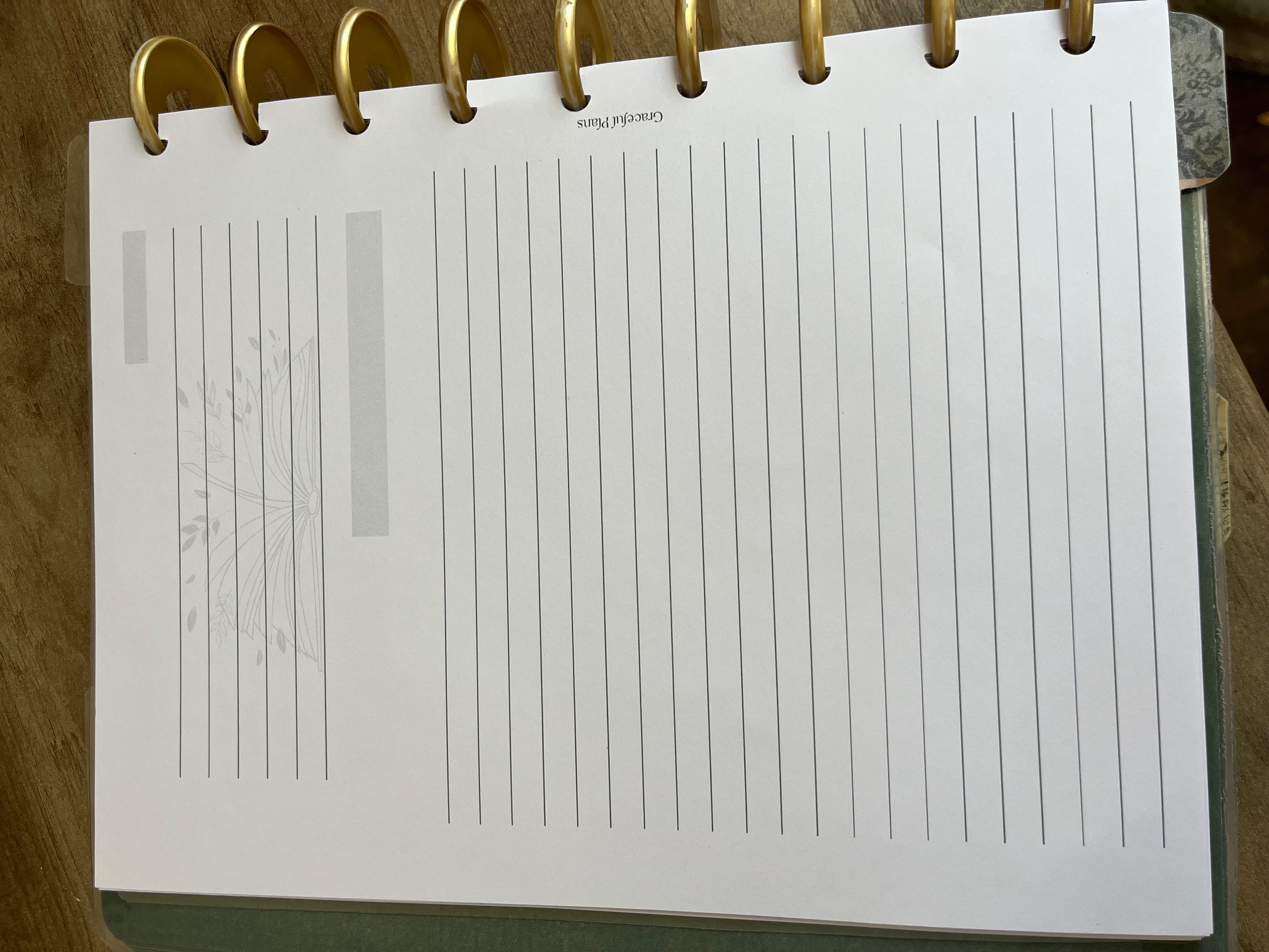  Daily Journal Page Disbound