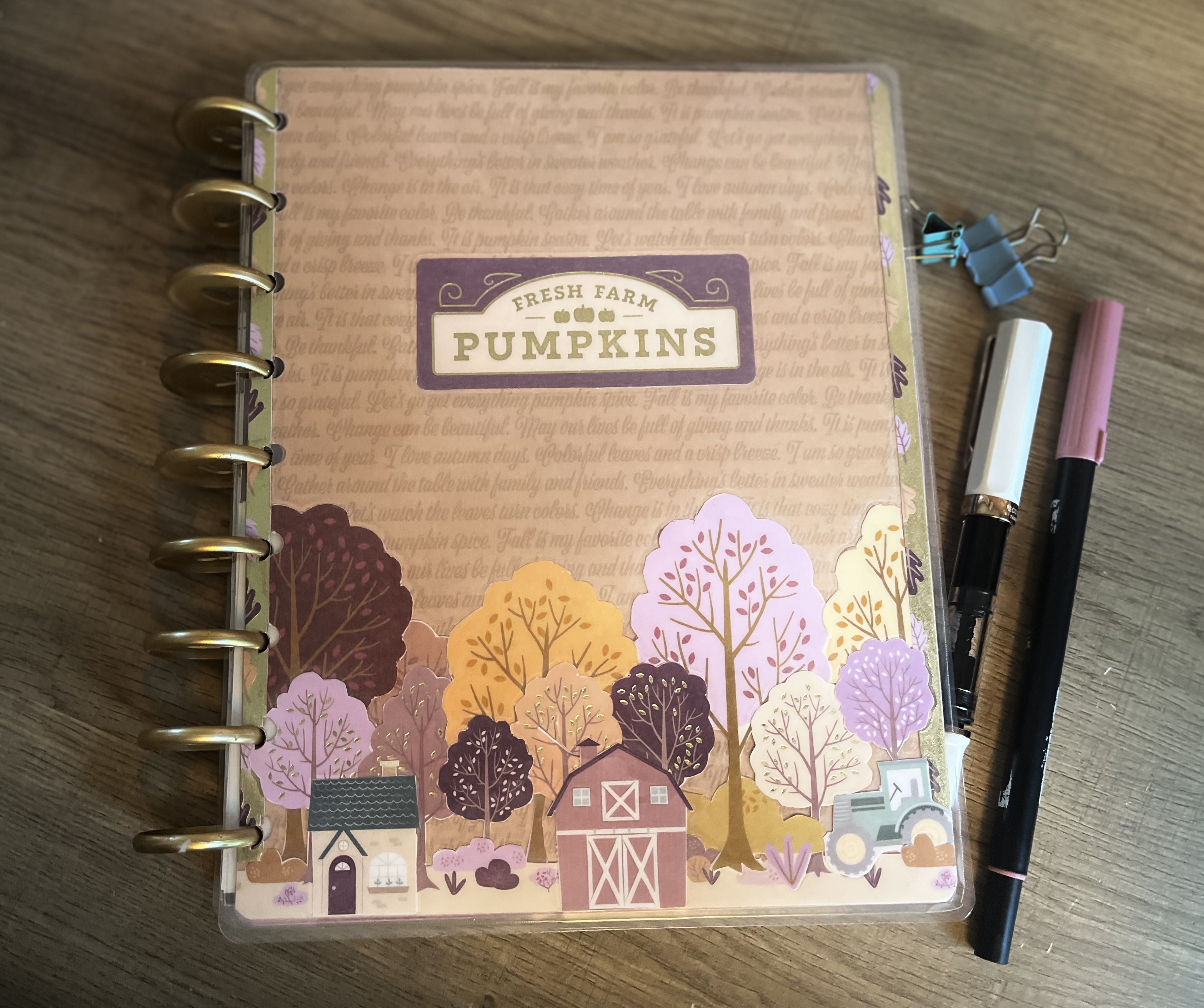 Farm Fresh Pumpkins Classic Cover