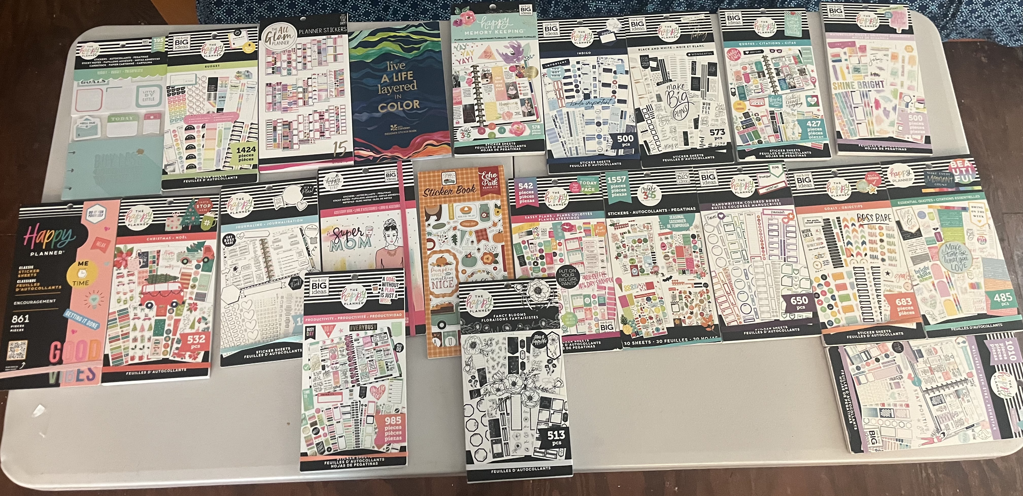 Happy Planner  (and other) Sticker Book Bundles